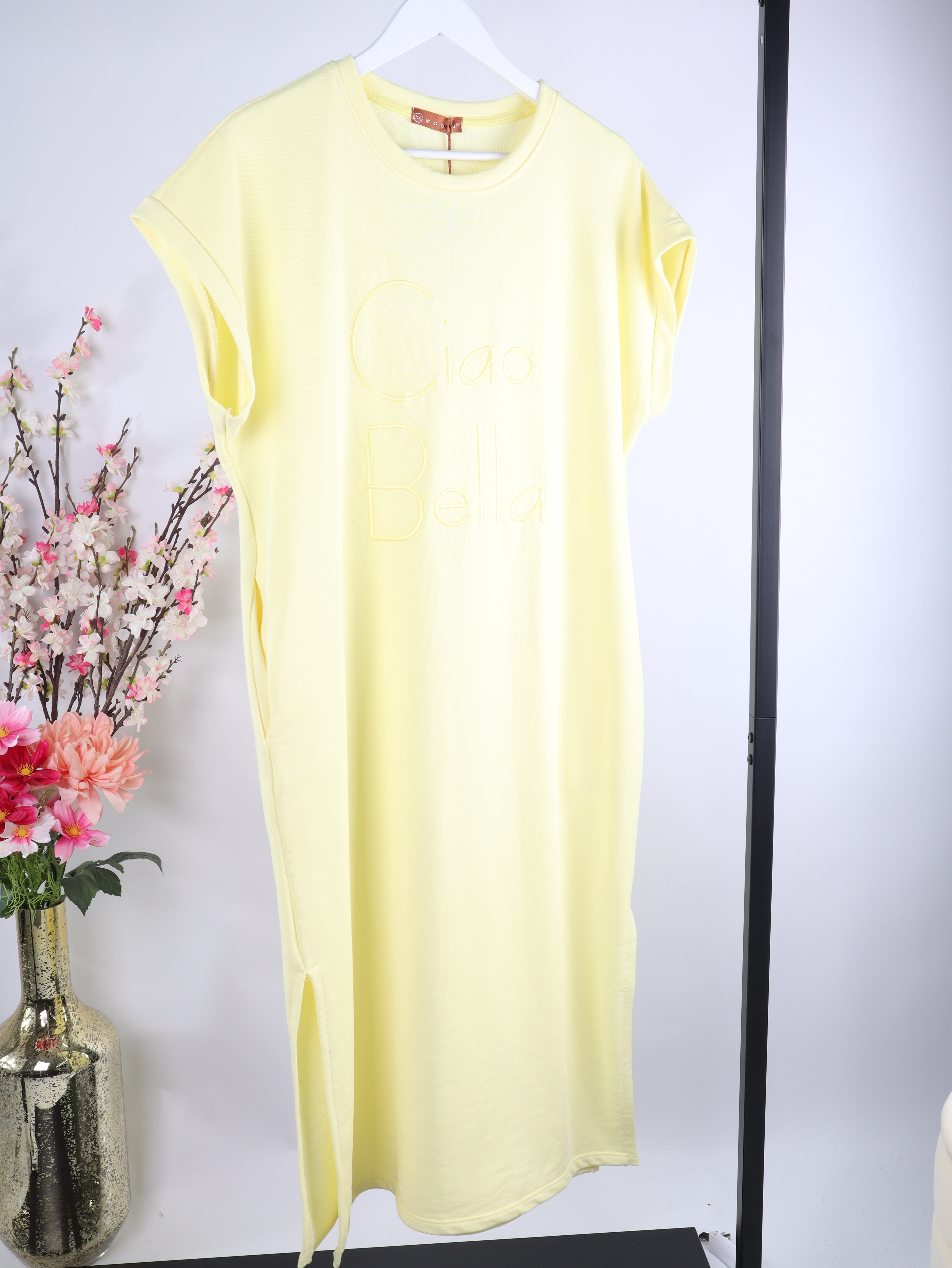 Maxi-T-Shirt Kleid "Ciao Bella"