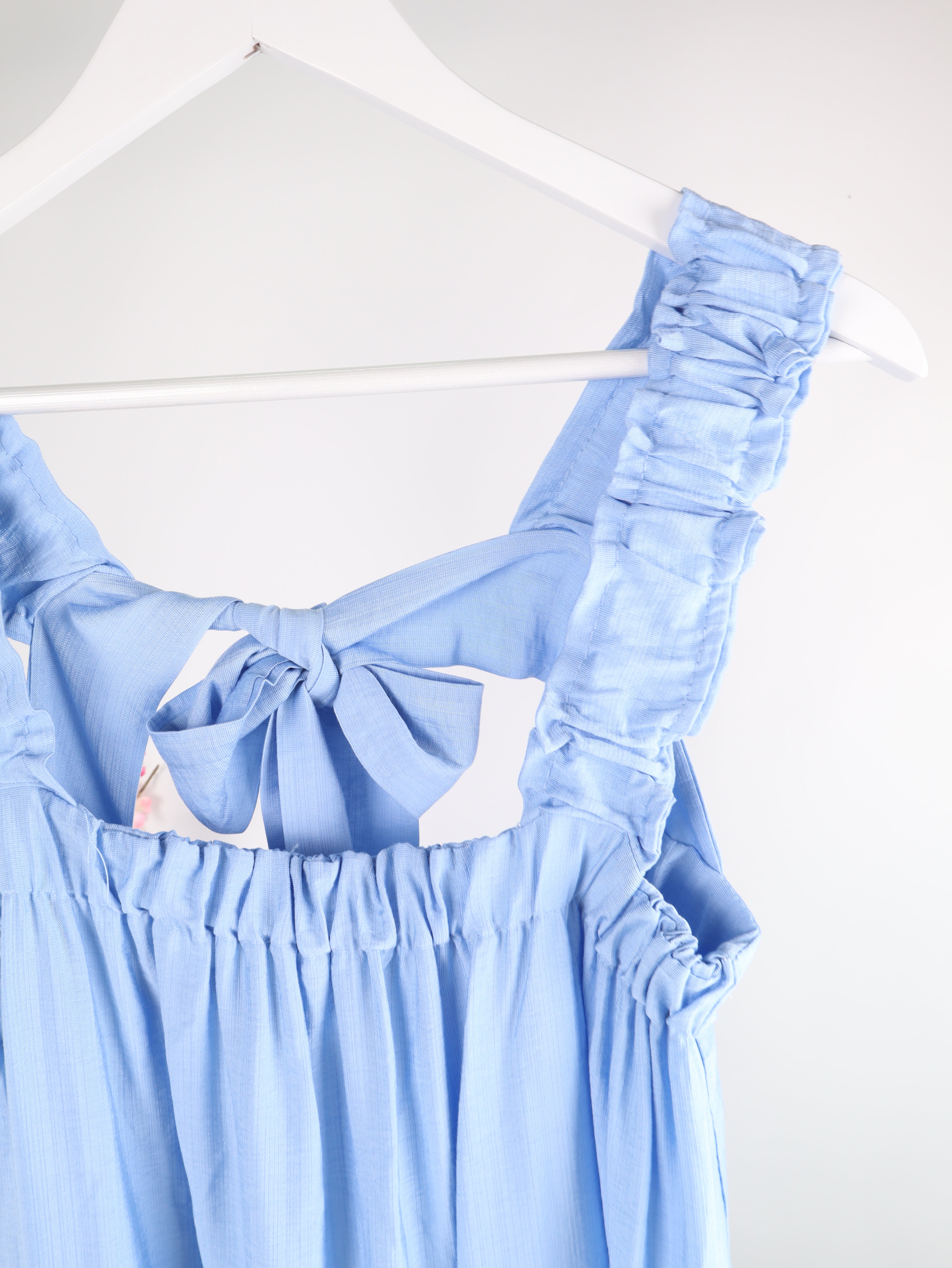 Viskose-Maxikleid Schleife
