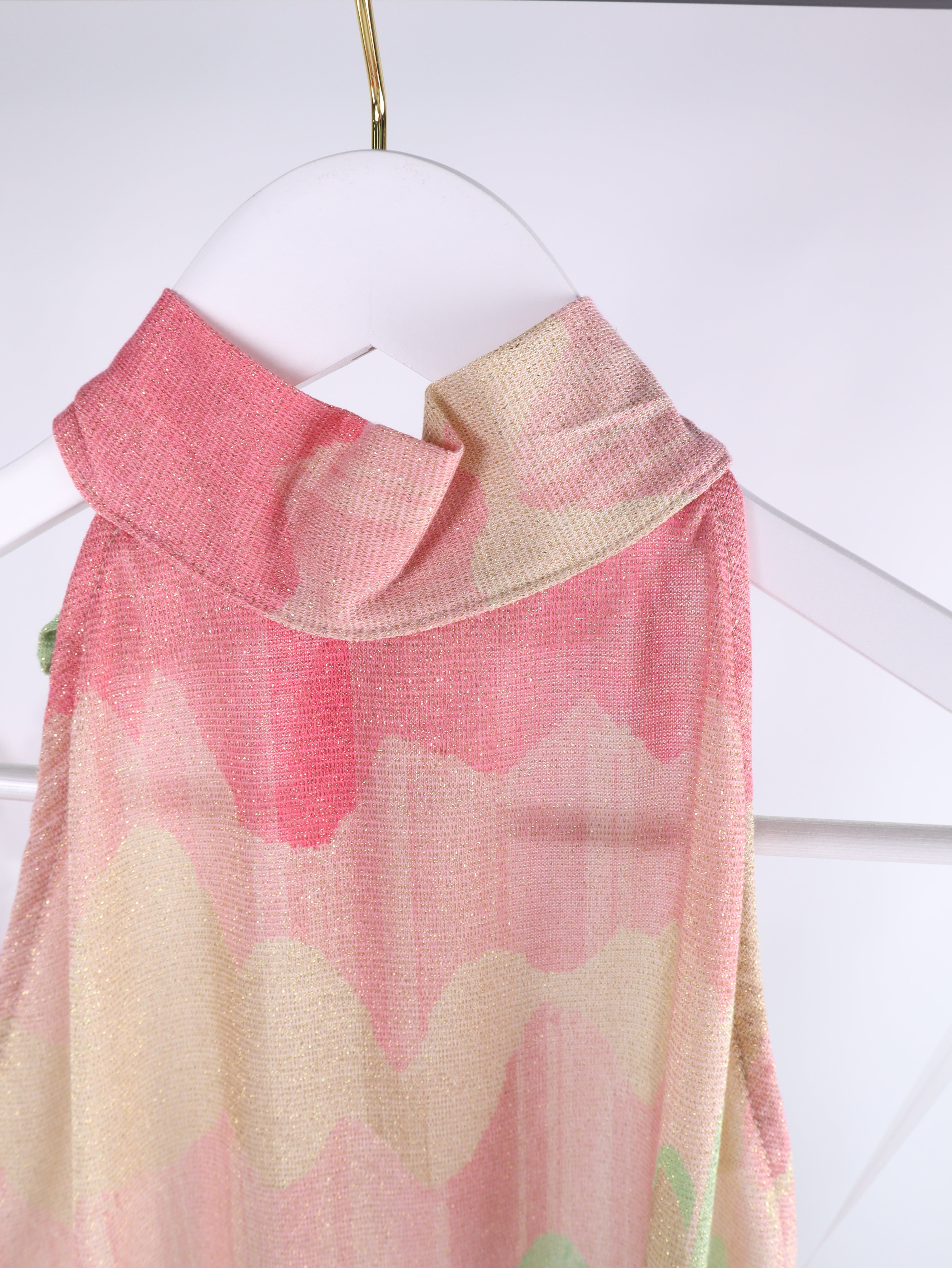 Halterneck Top Abstract