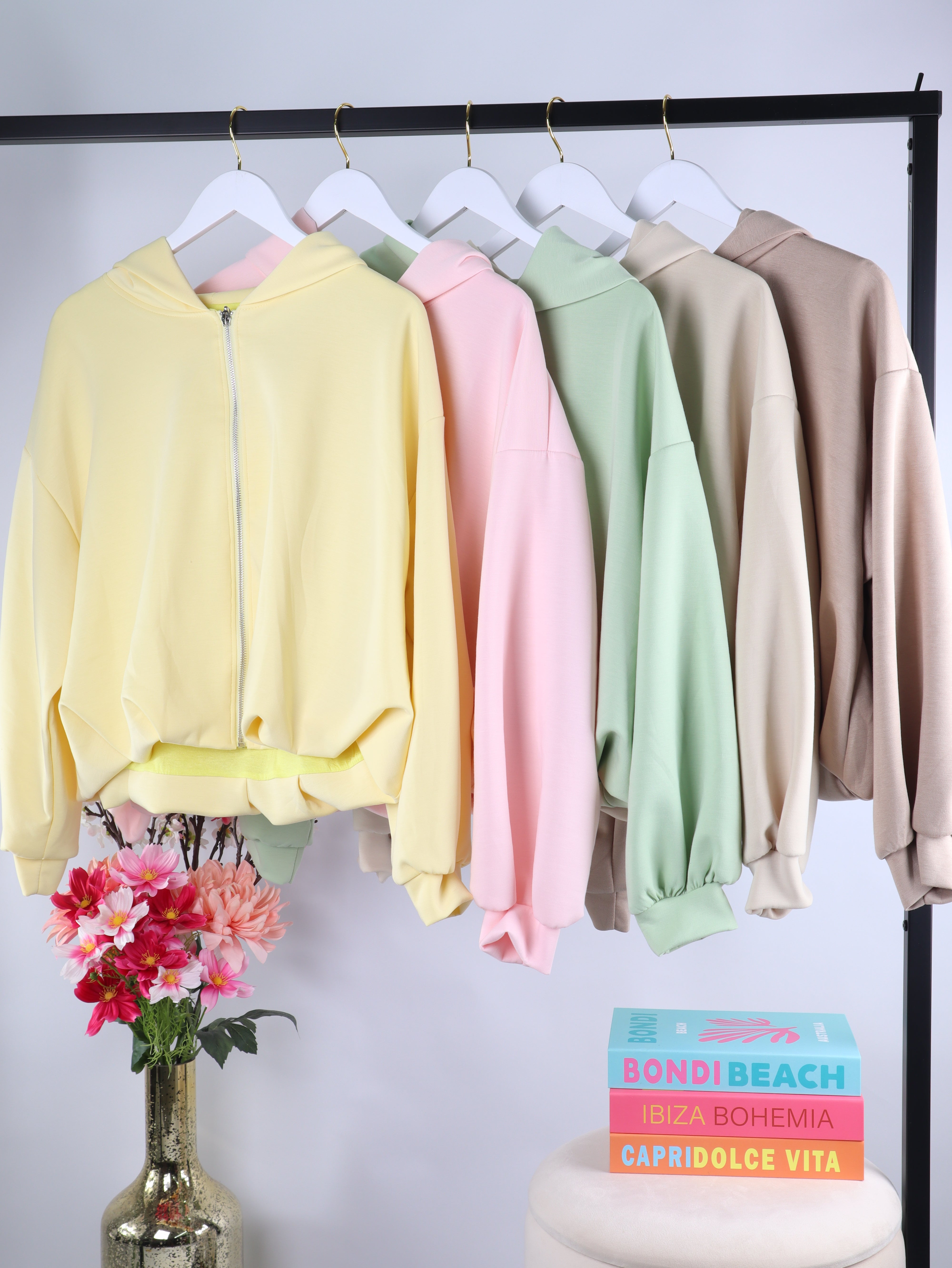 Oversize Kapuzenjacke „Butter Soft“ –