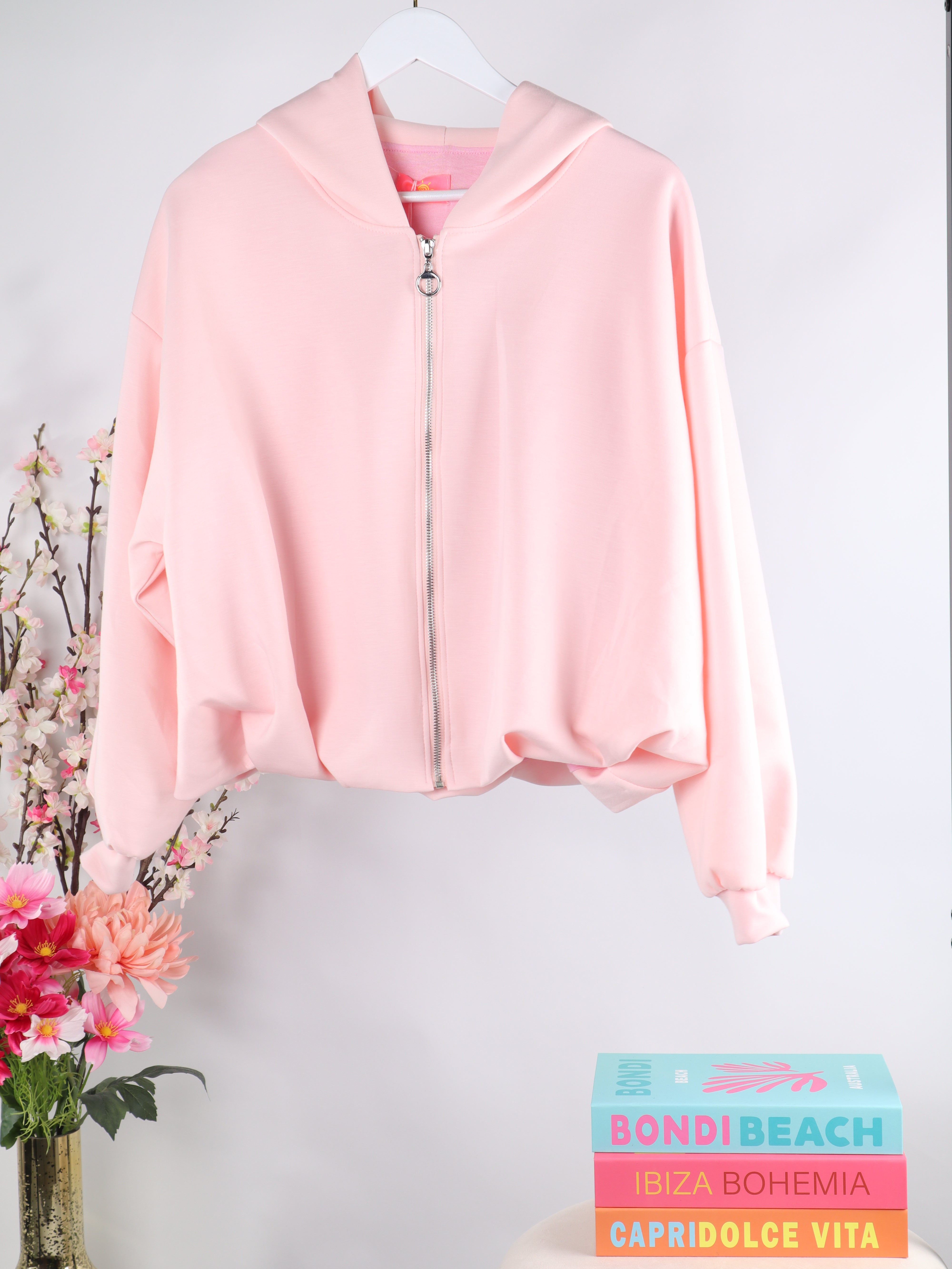 Oversize Kapuzenjacke „Butter Soft“ –
