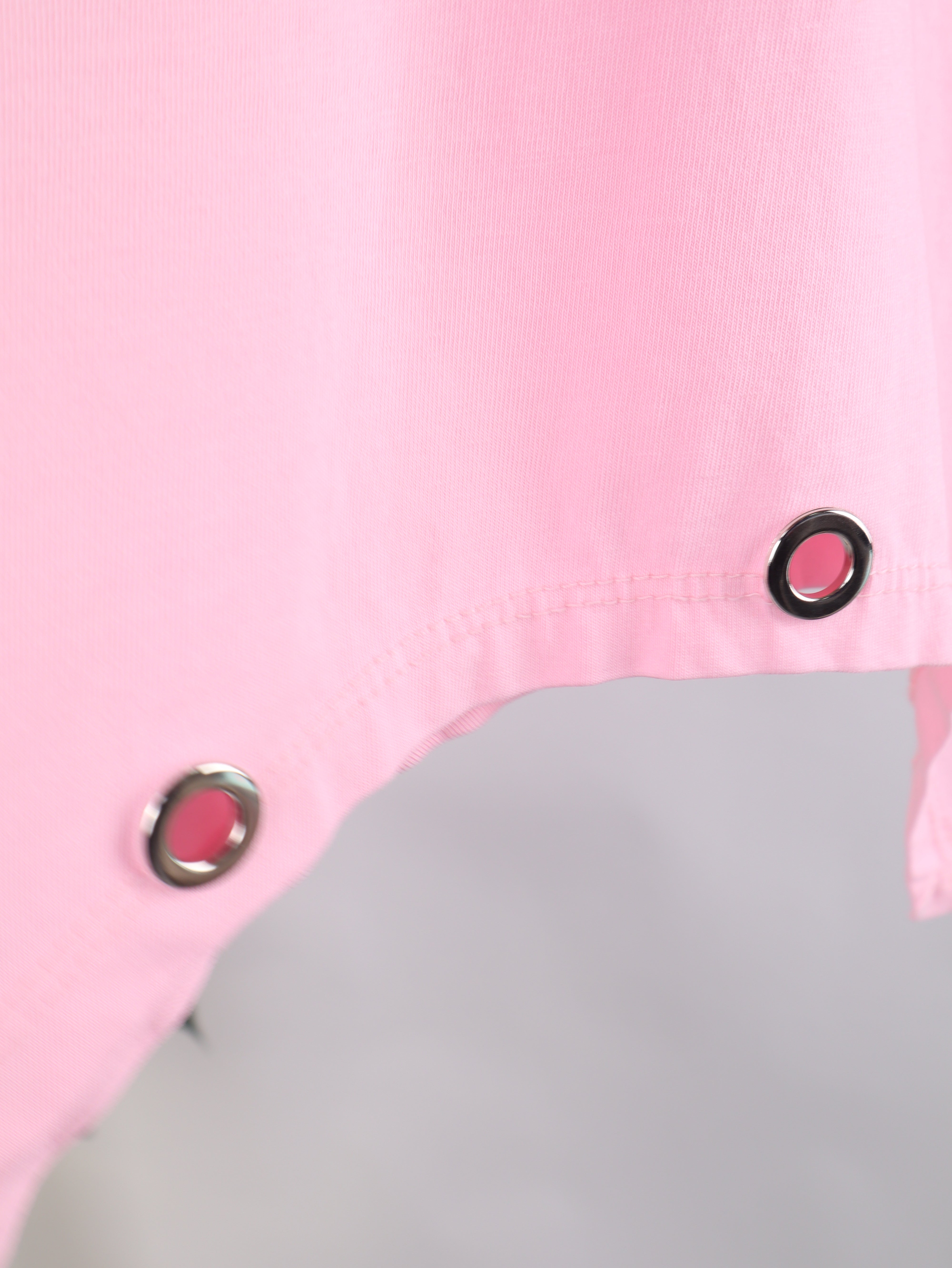 Oversize Shirt „Courage“ mit Ösen