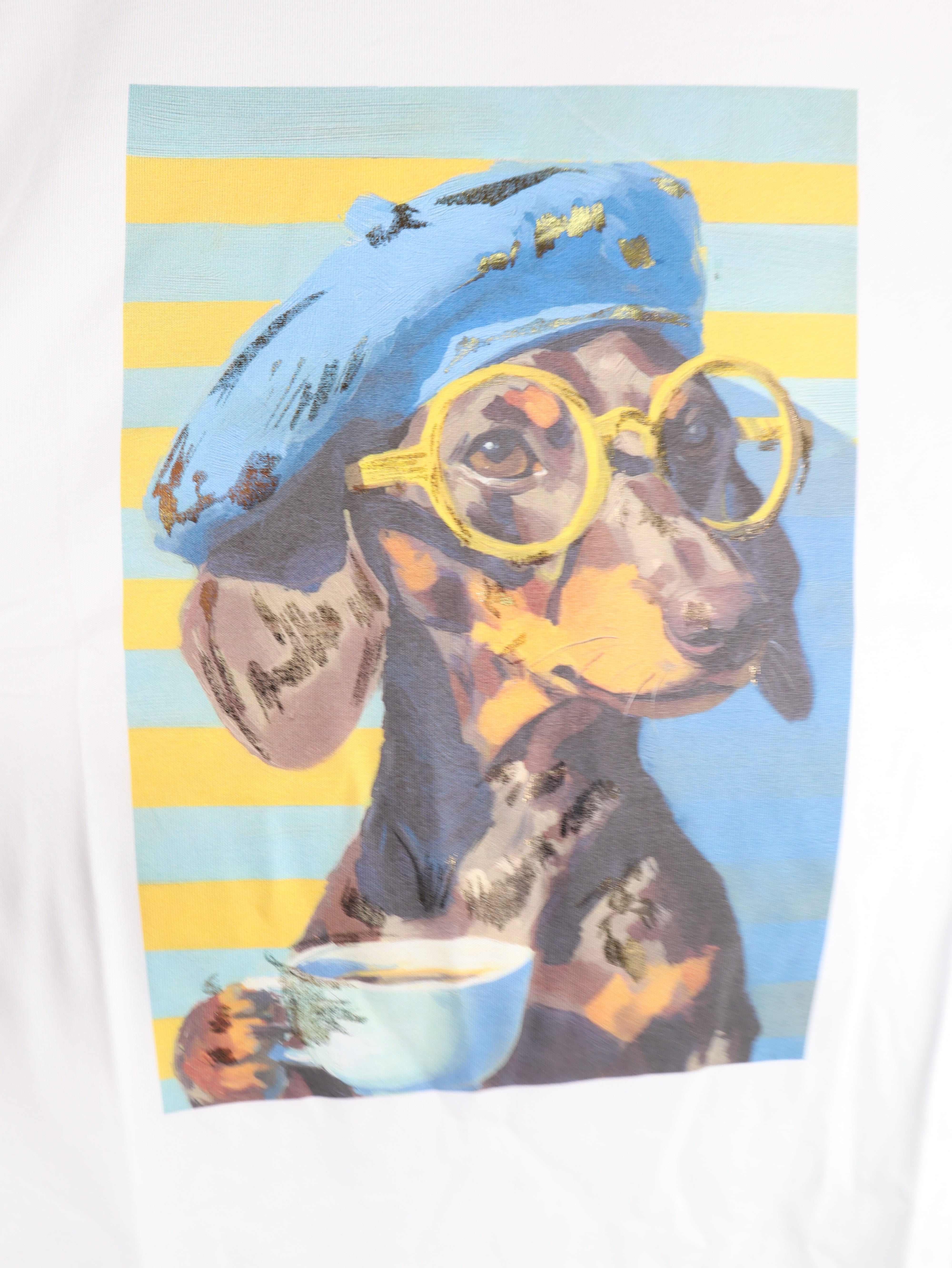 T-Shirt Dackel „Art Style“
