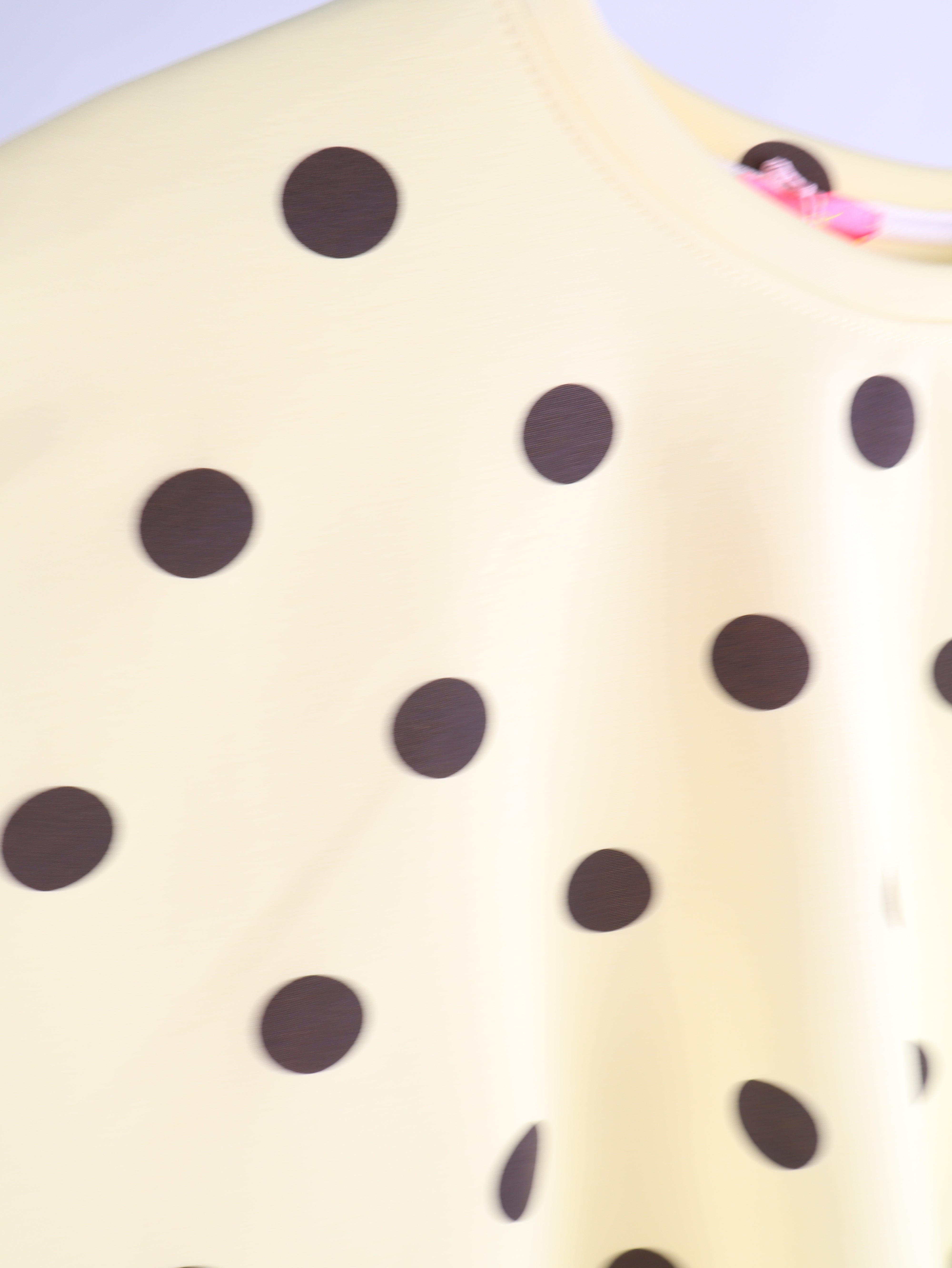 Oversize Ballon-Shirt "Butter Polka Dot"