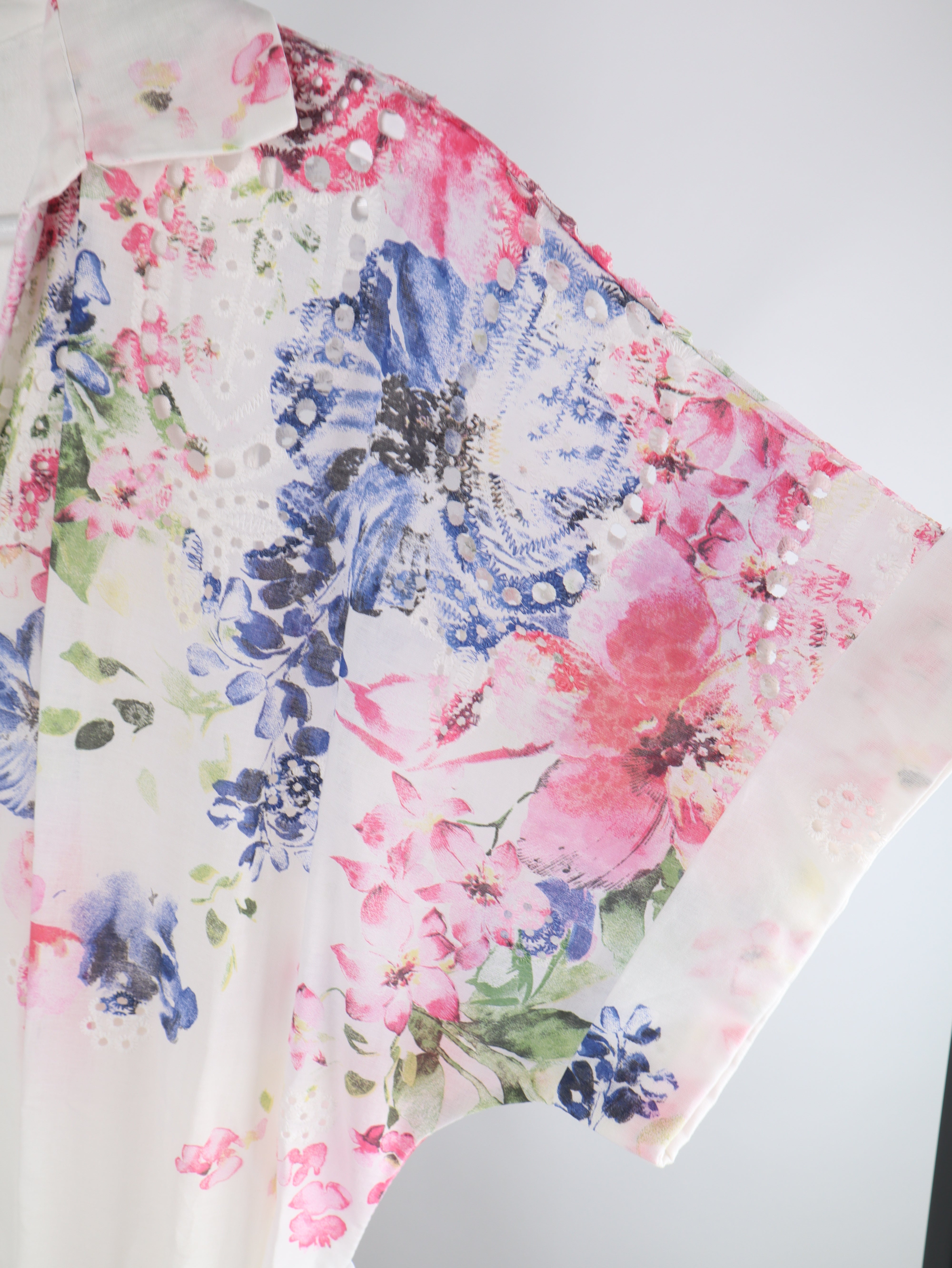 Boho-Maxikleid Blumen
