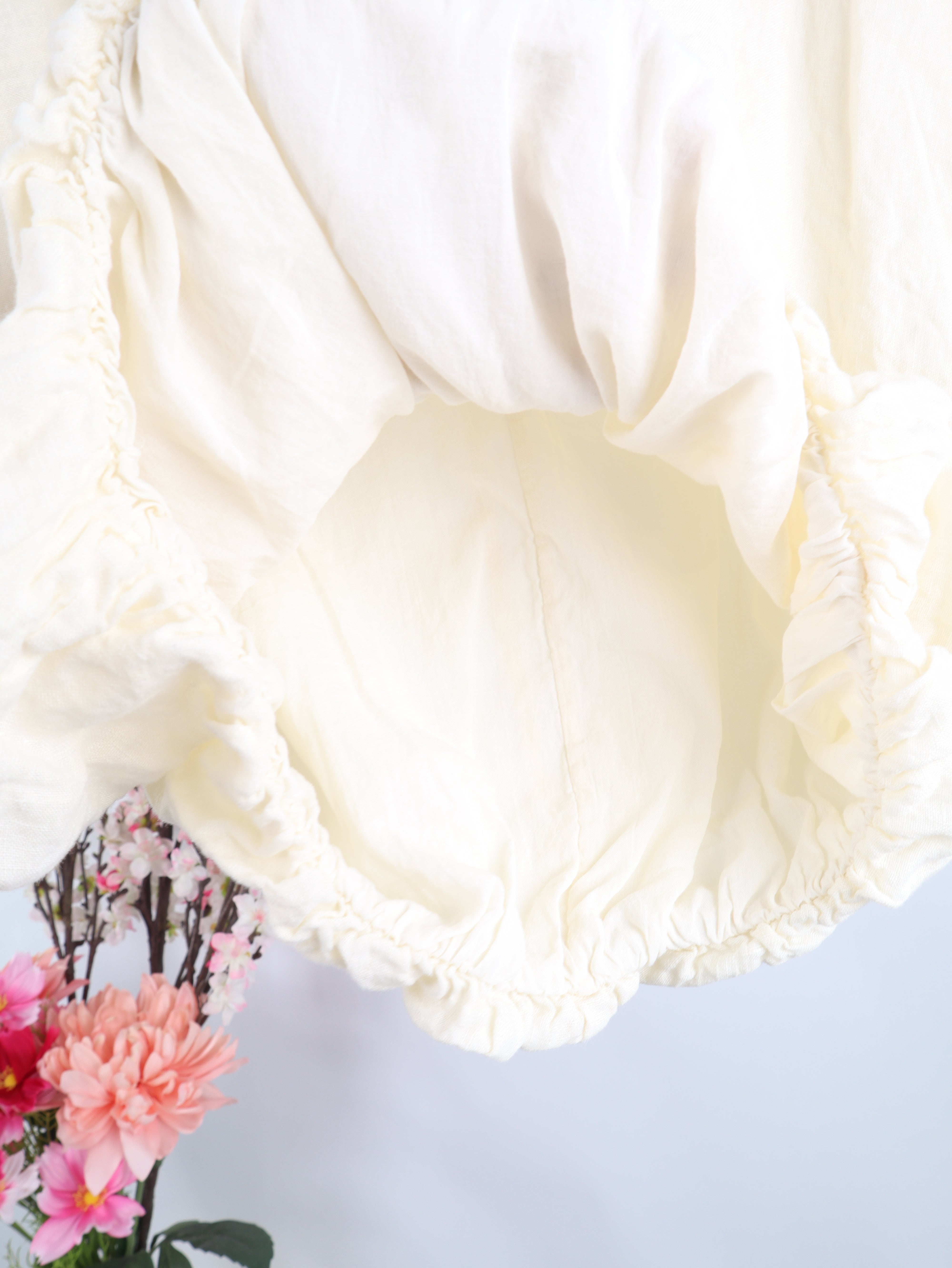 Leinen Shirt mit Baumwollfutter