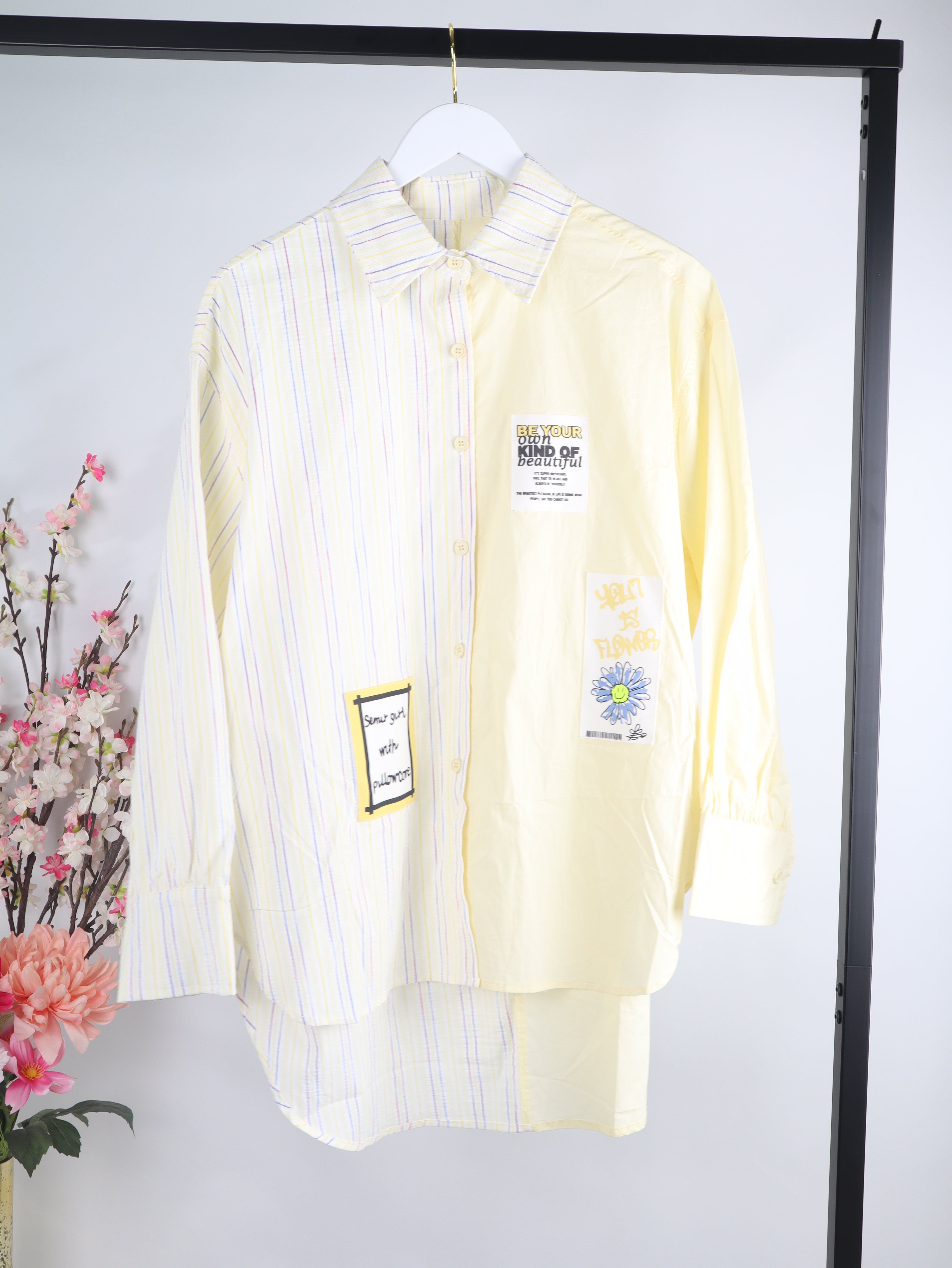 Oversize Bluse „Be Your Own Kind“
