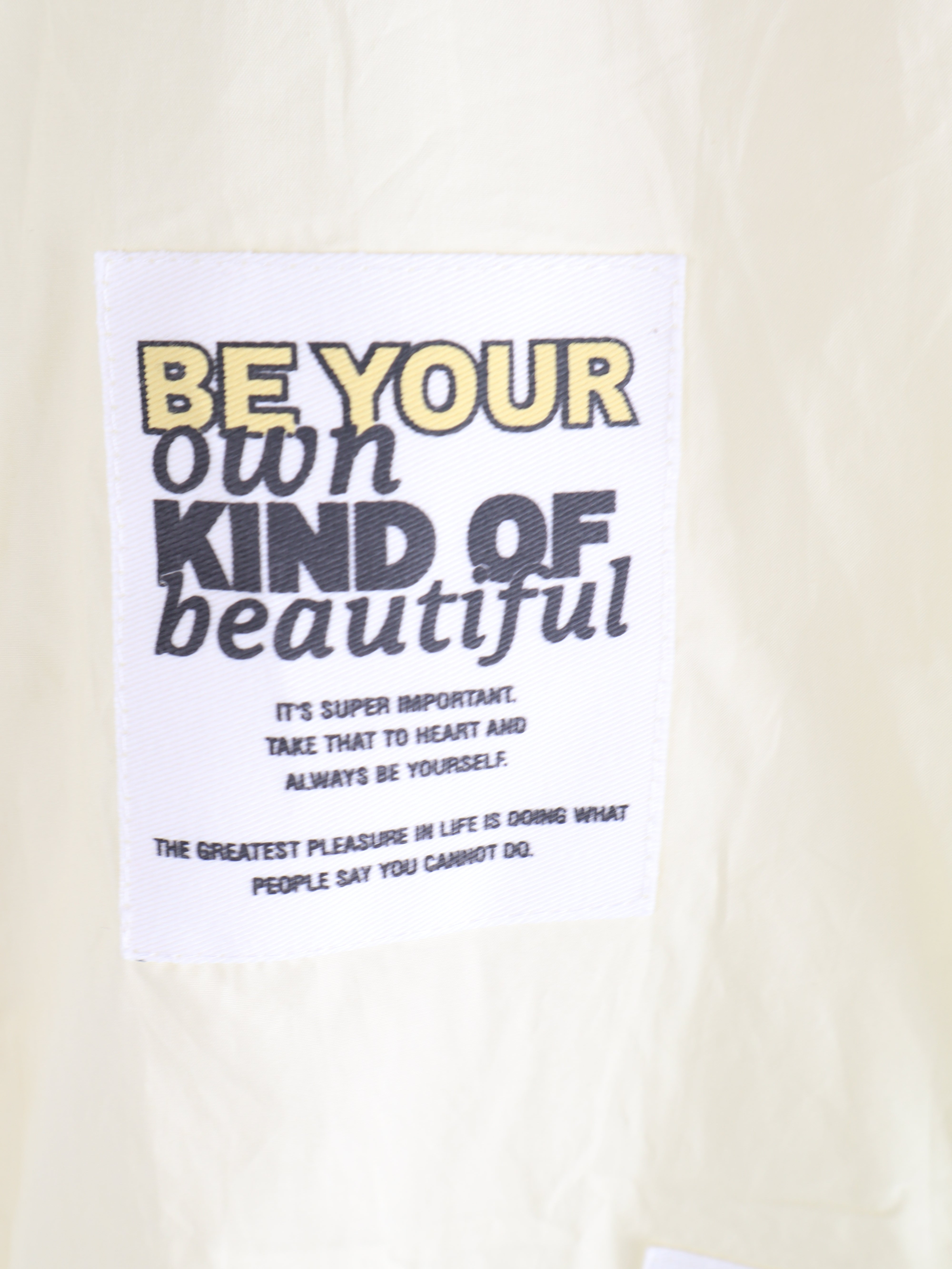 Oversize Bluse „Be Your Own Kind“