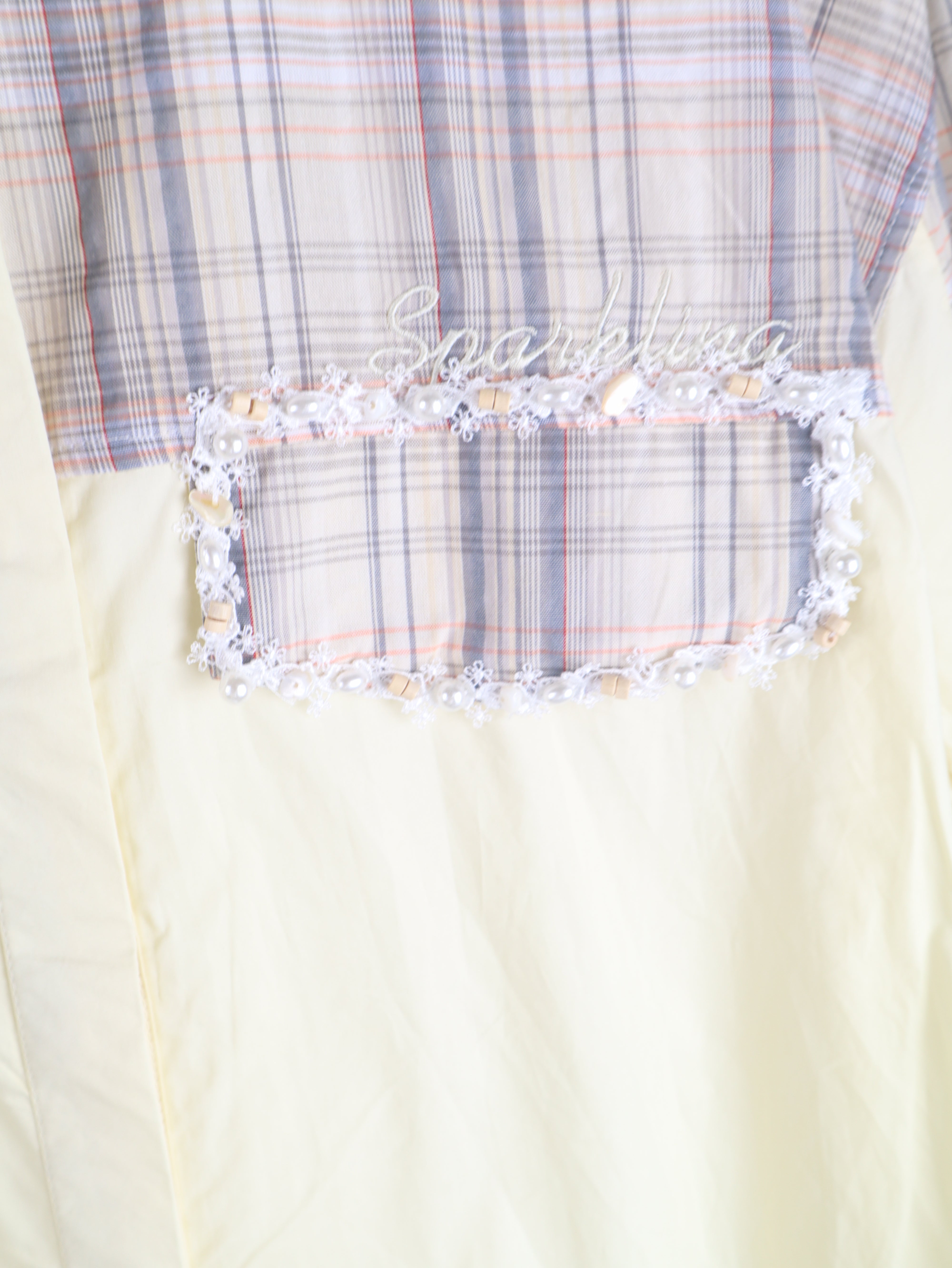Oversize Bluse karo