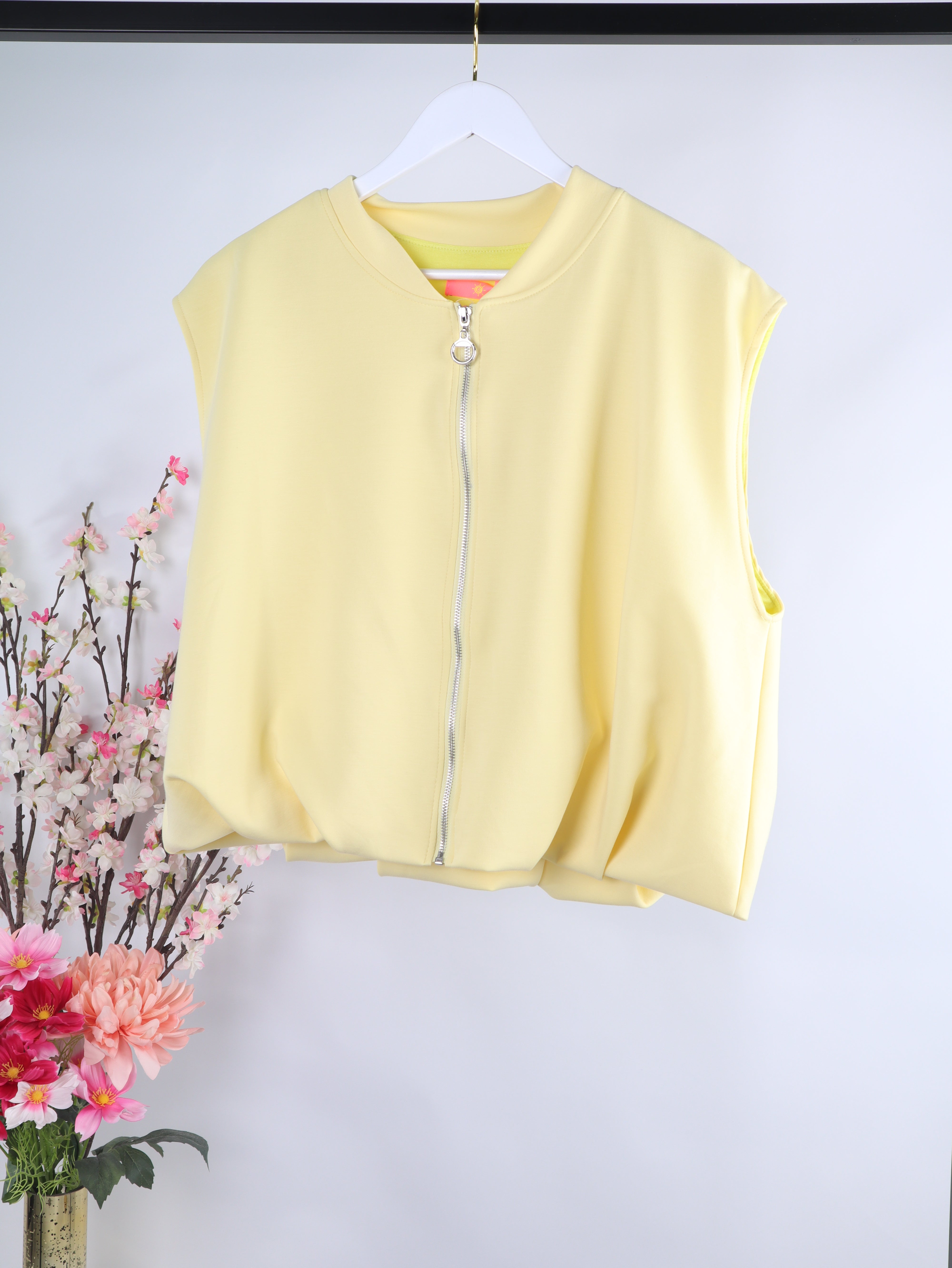Ärmellose Blouson-Weste "Butter Soft"