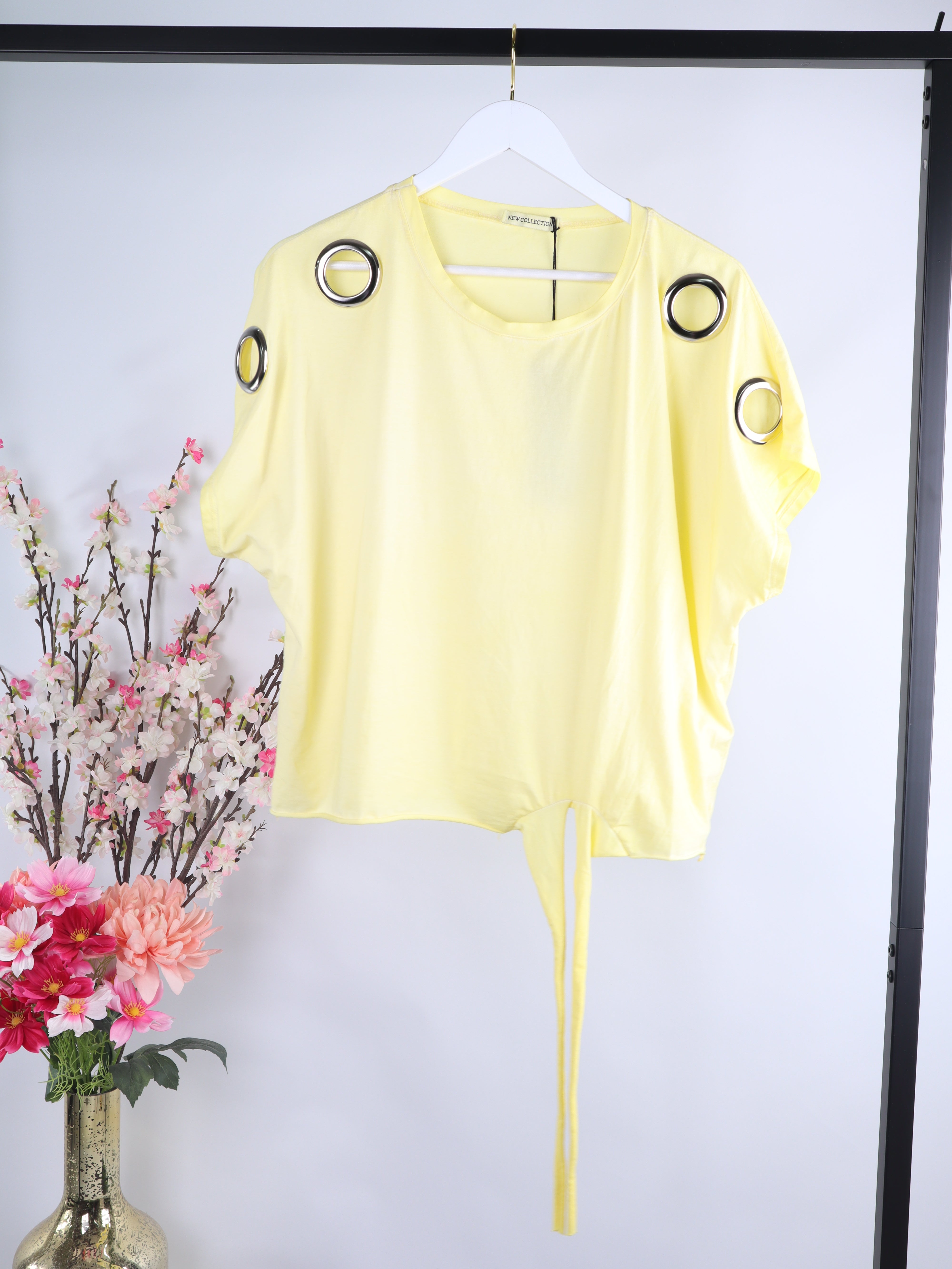 Shirt mit Ösen