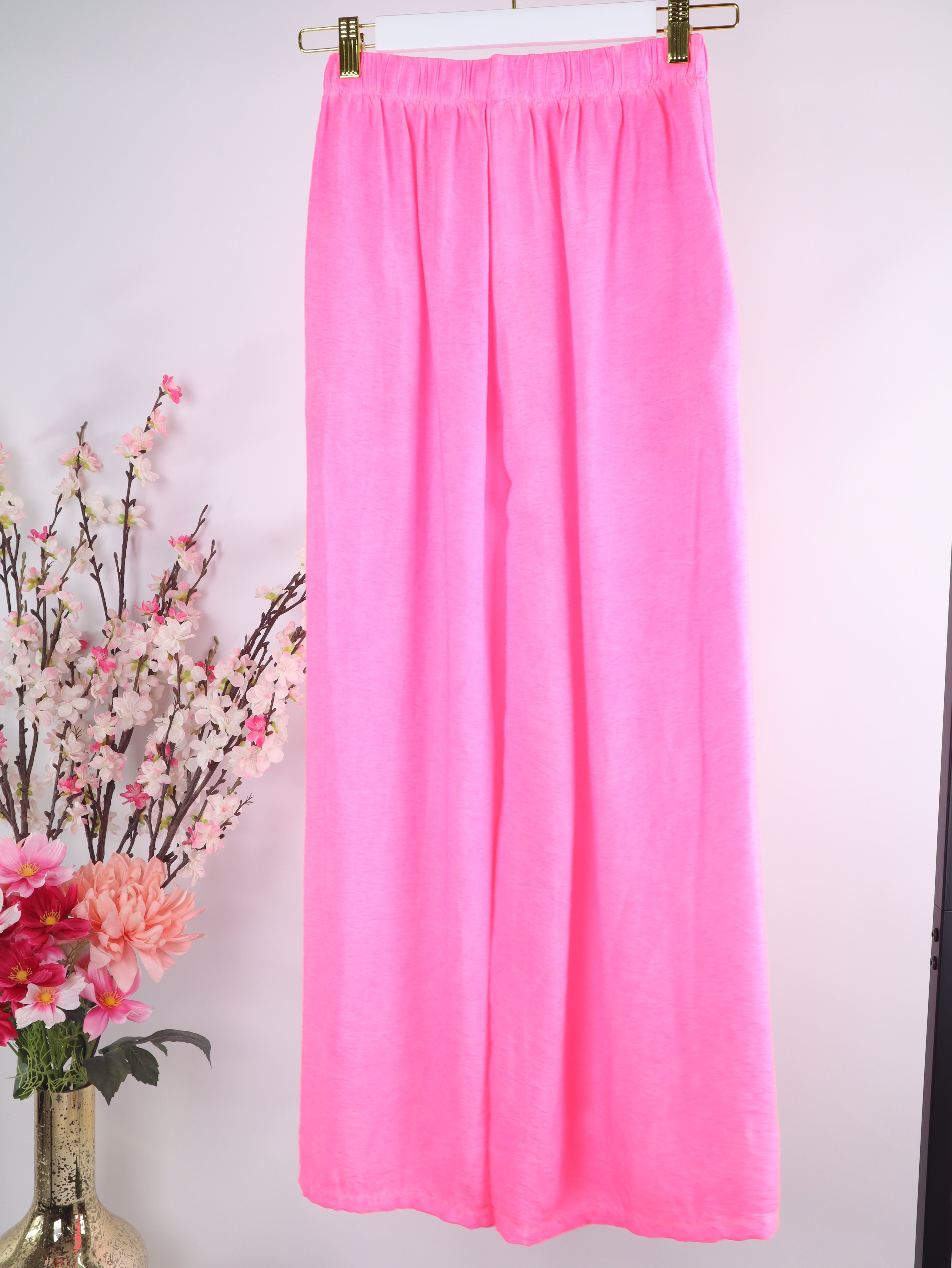 Stoffhose mit Ösen