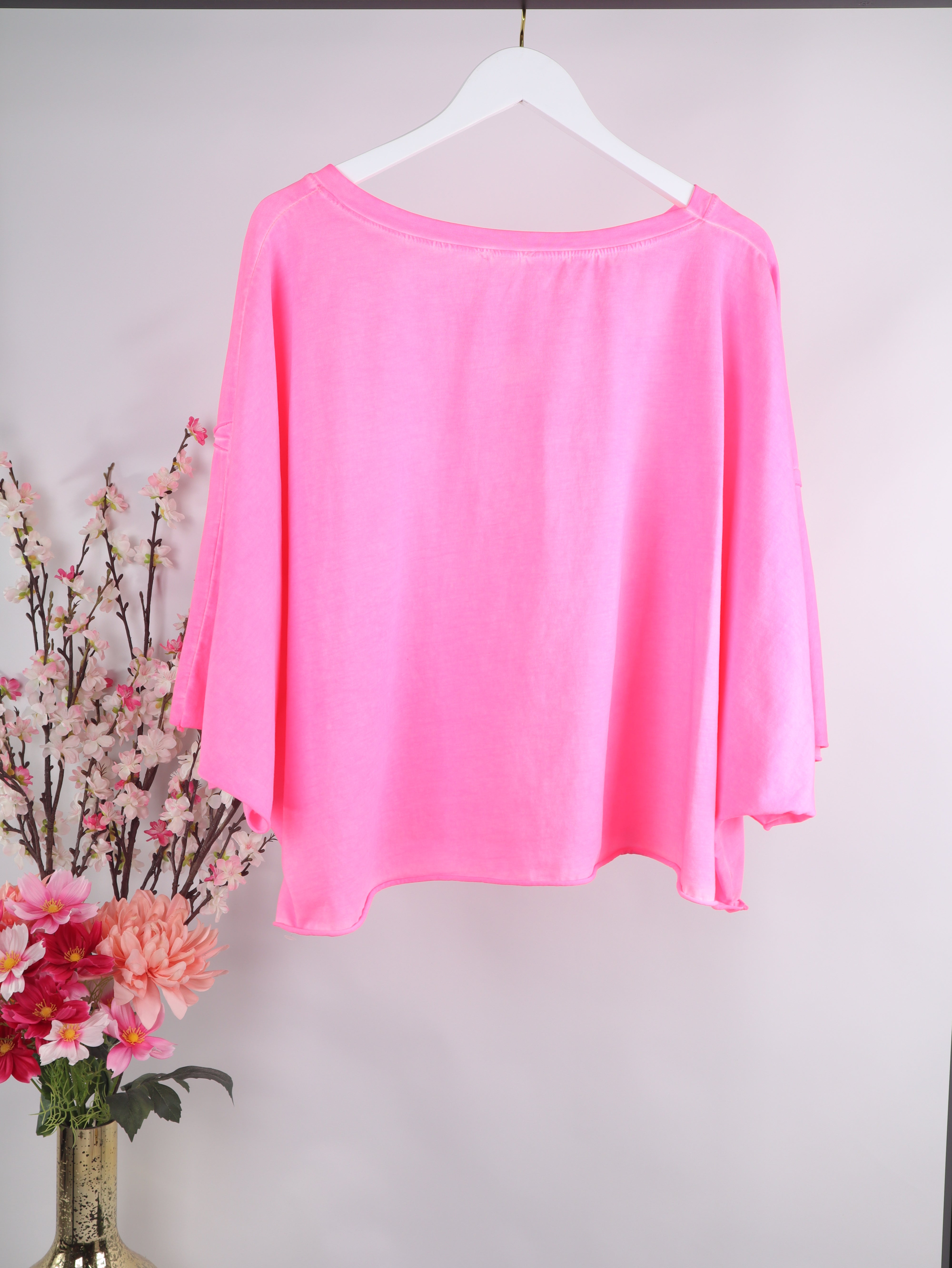 Oversize Shirt "The show must go on"