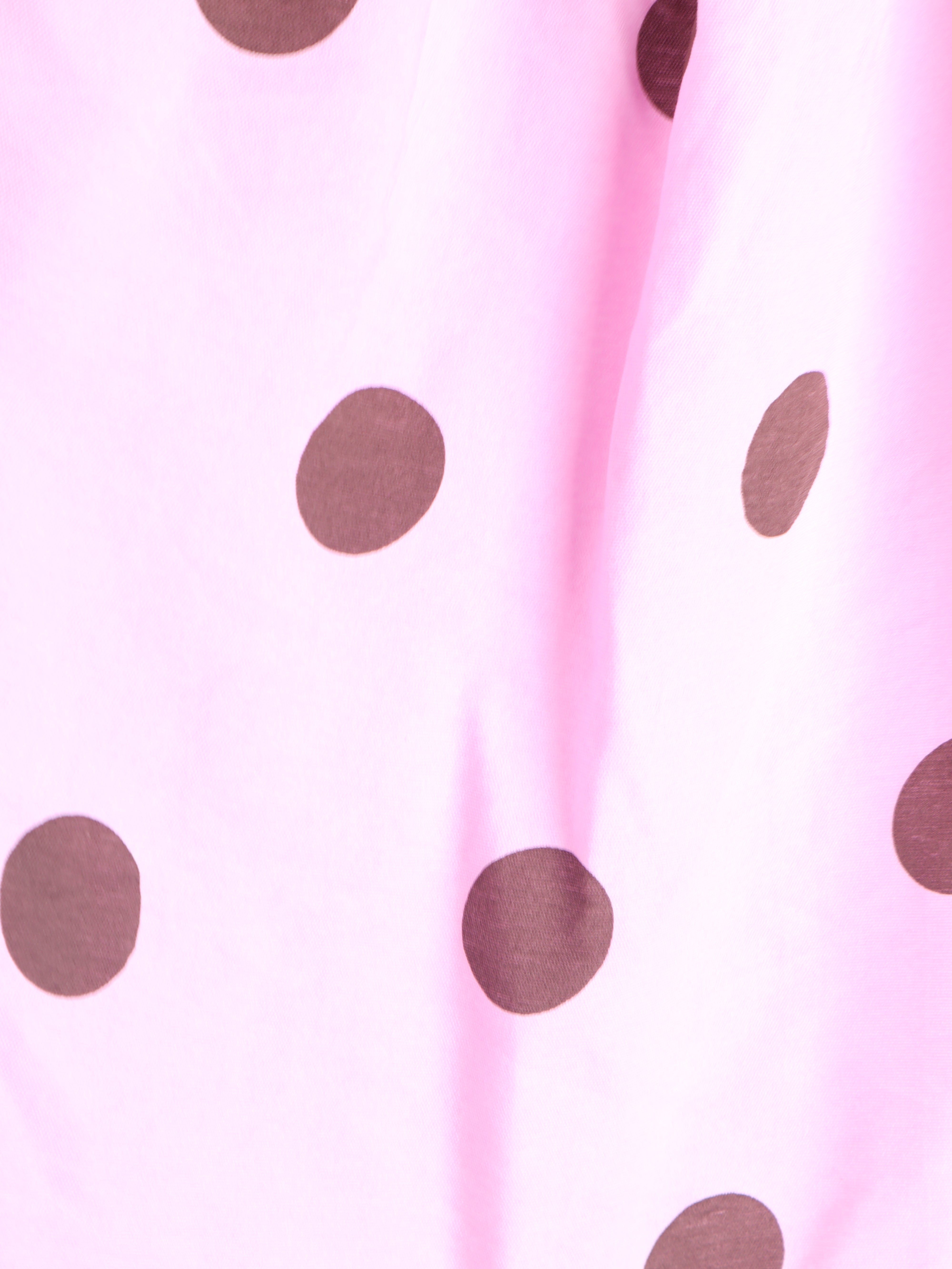 Viskose Top mit Polka Dot Muster