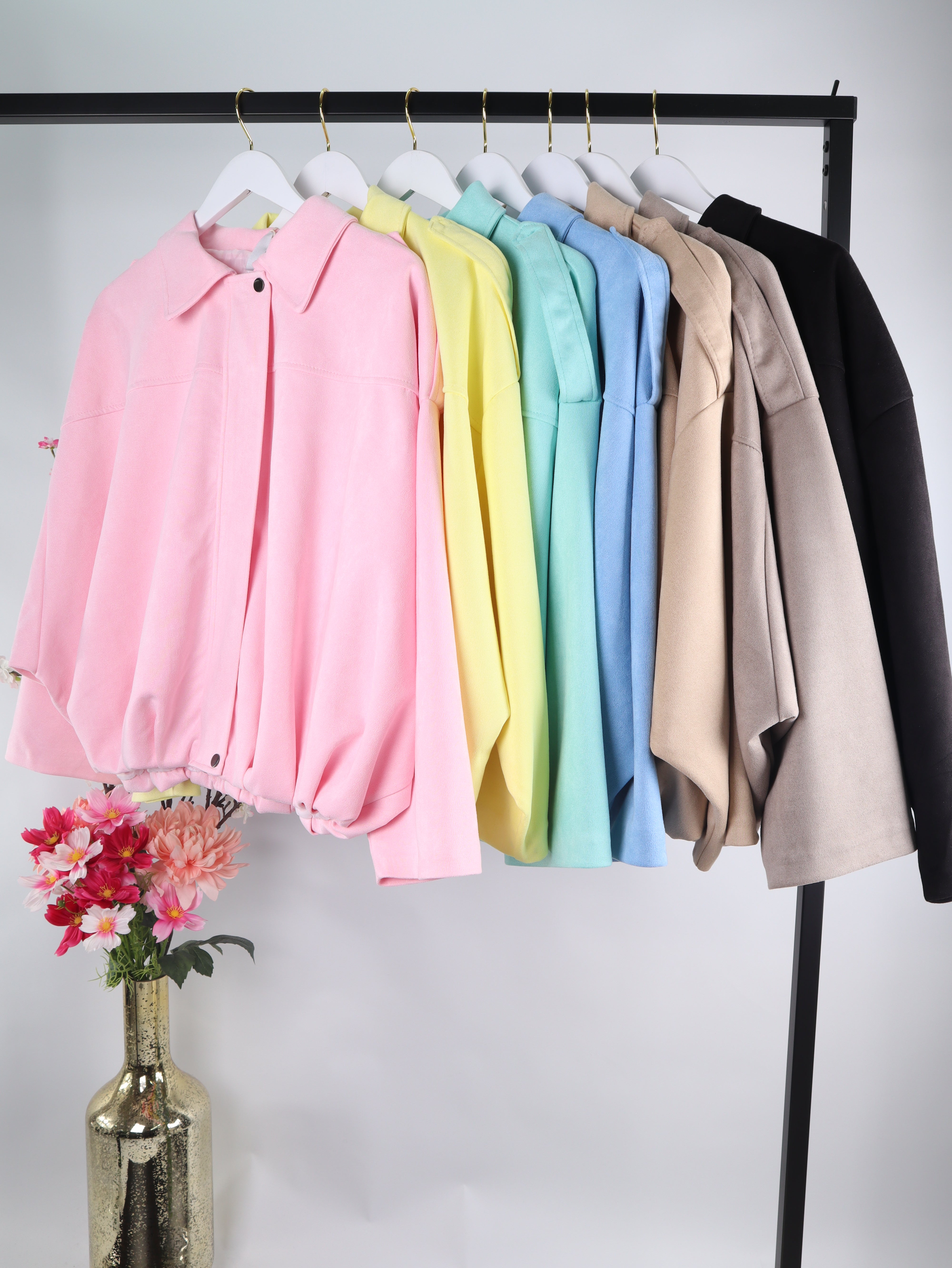 Oversized Blouson-Jacke