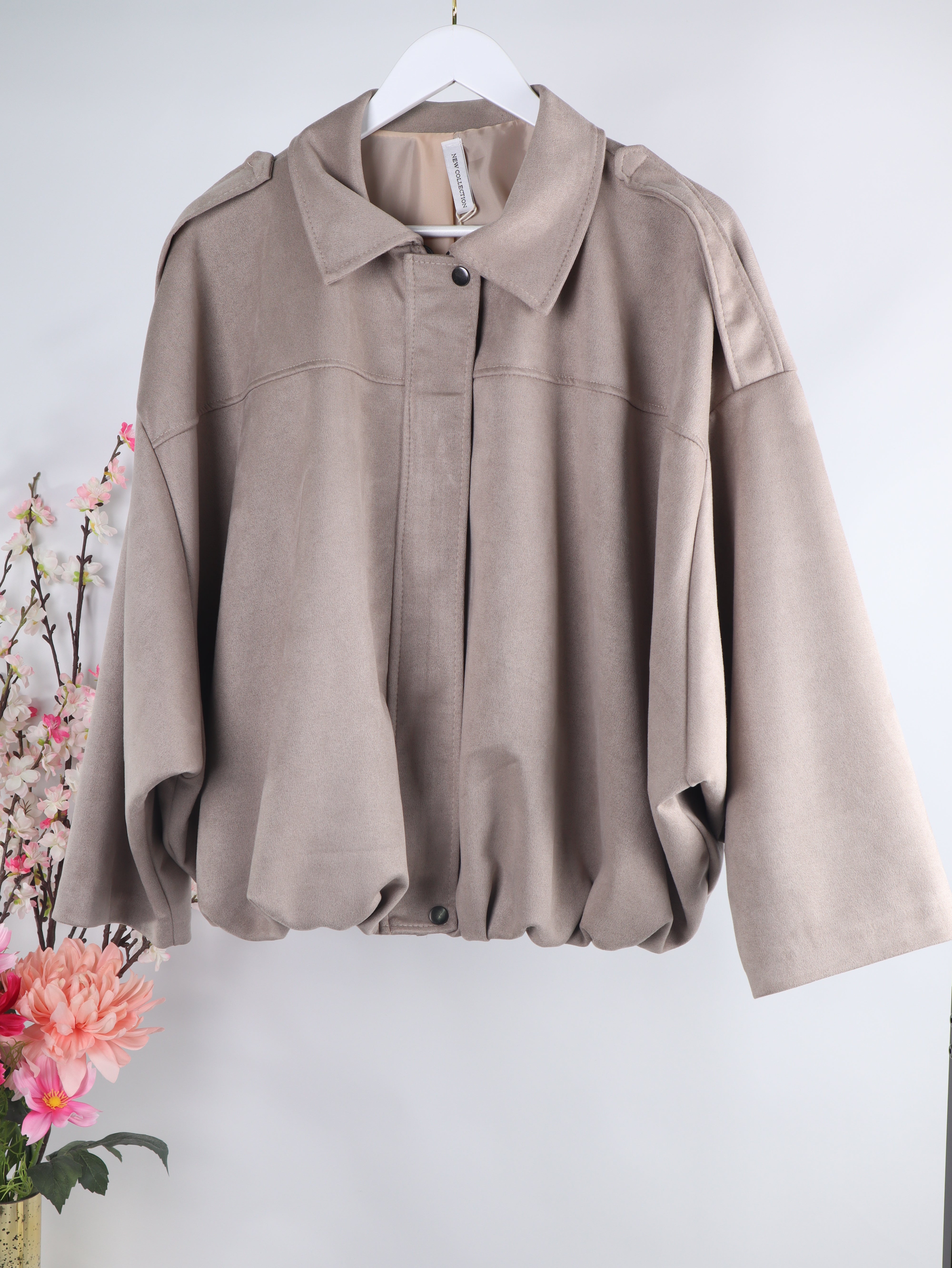 Oversized Blouson-Jacke