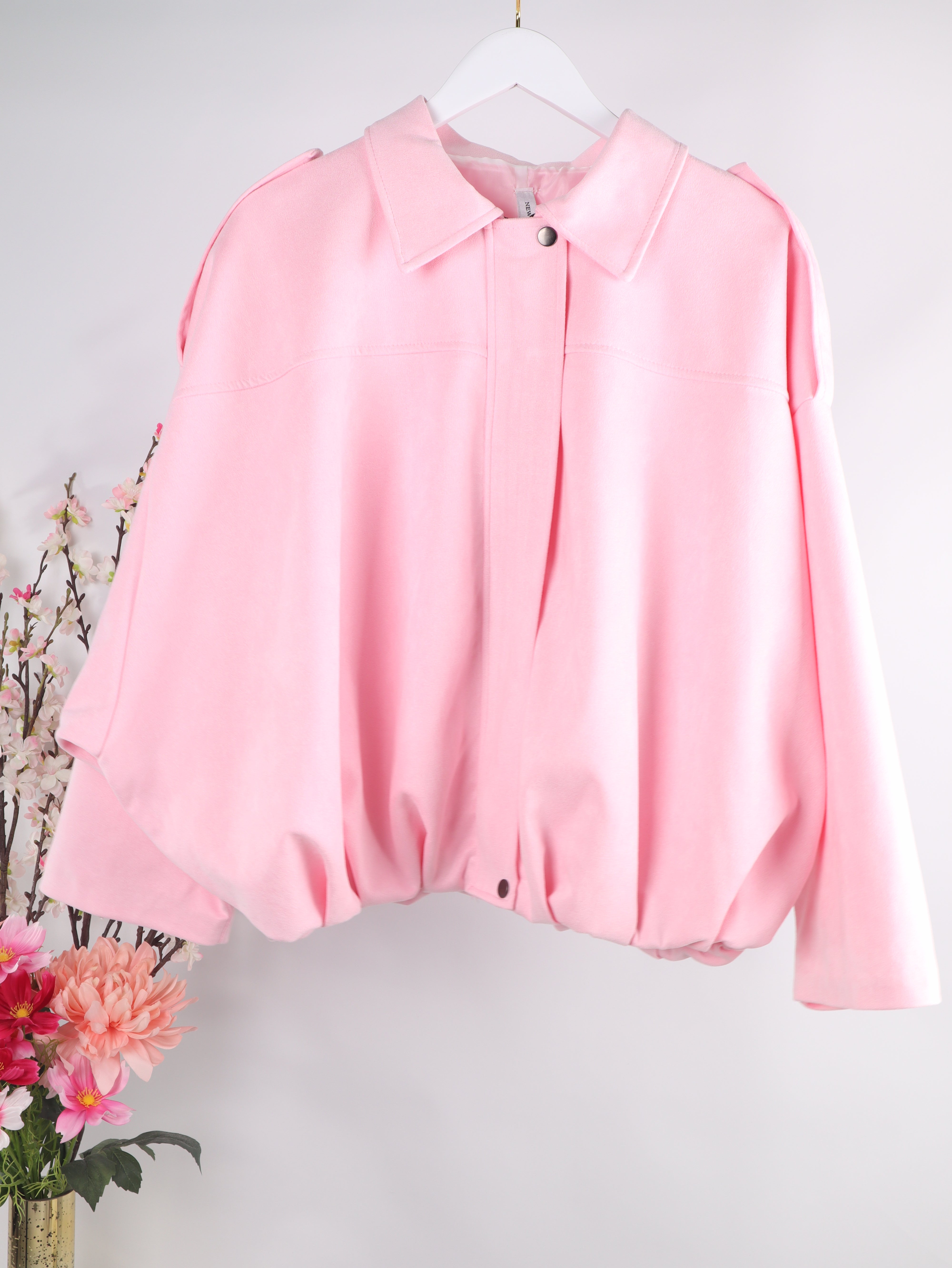 Oversized Blouson-Jacke