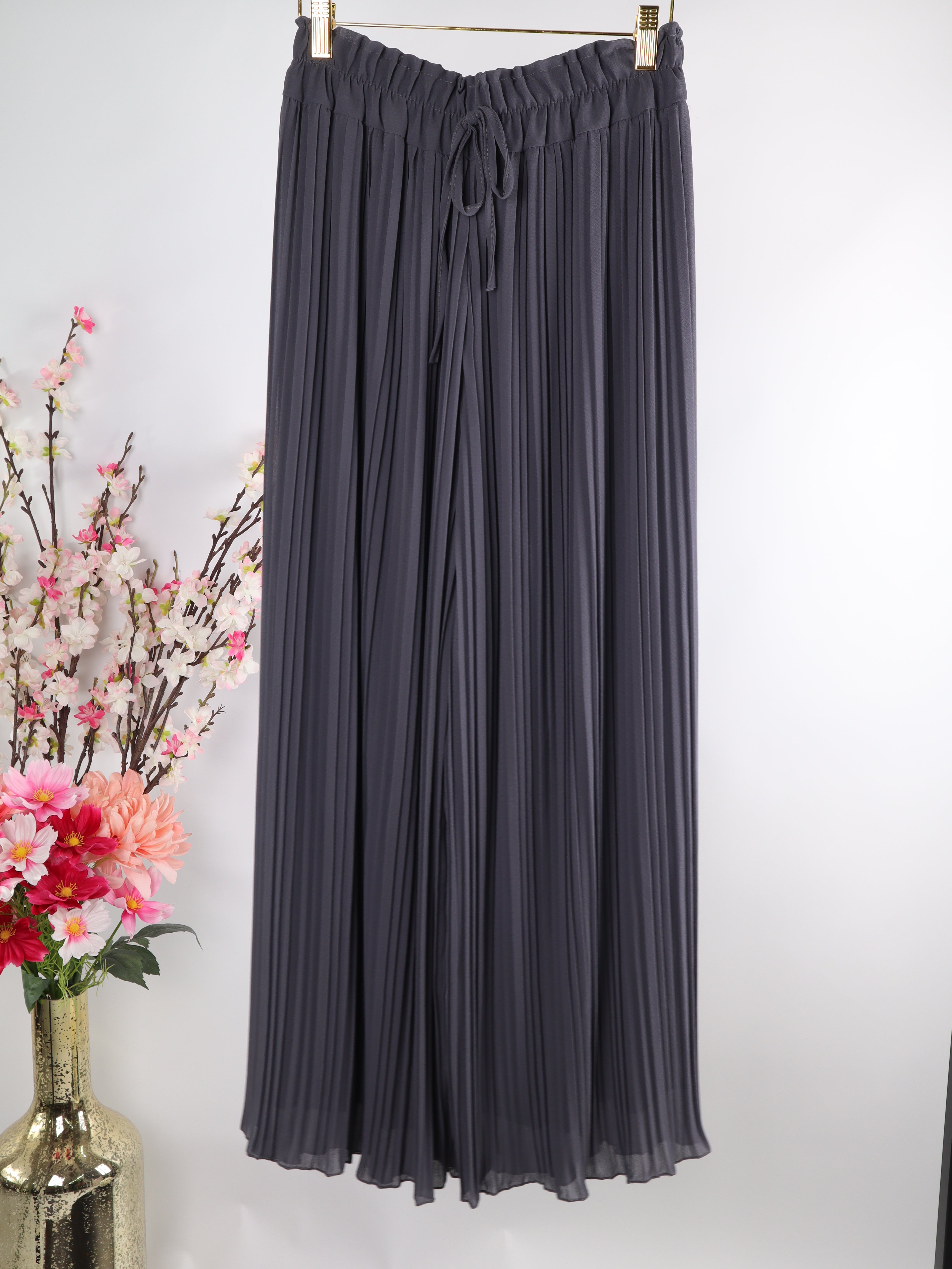 Plisseehose mit Viskose-Innenhose