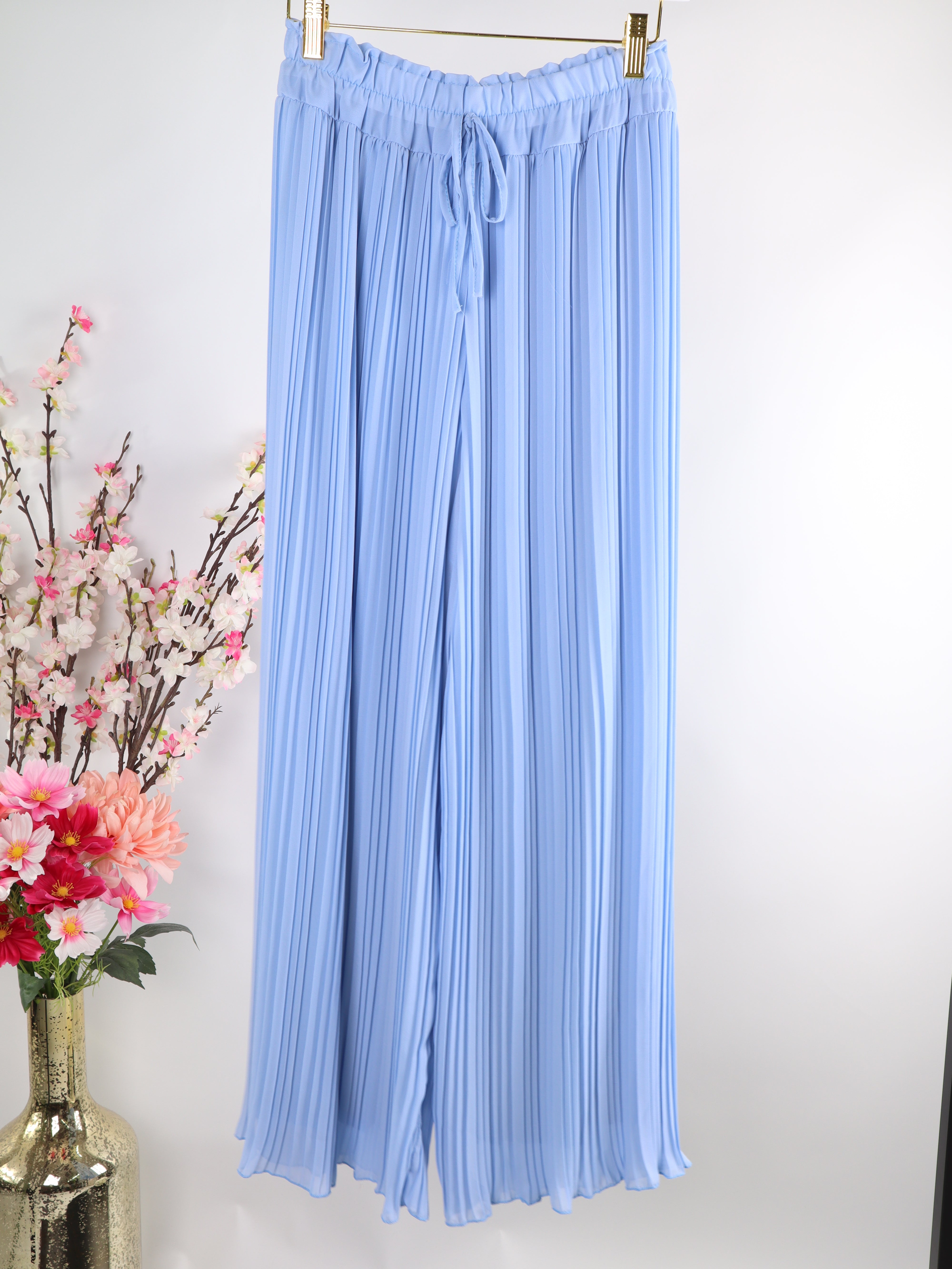 Plisseehose mit Viskose-Innenhose