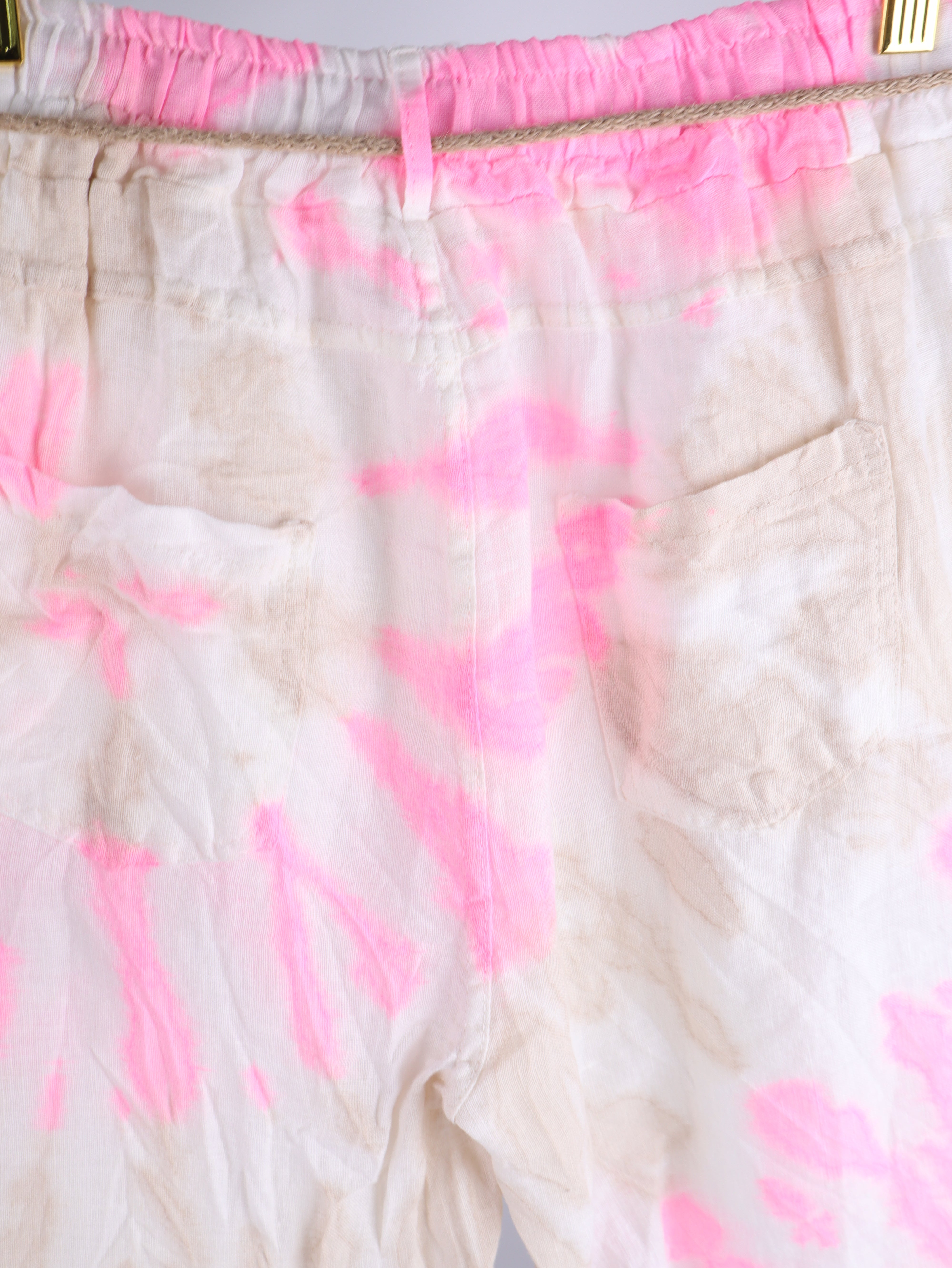 Leinen Shorts Batik