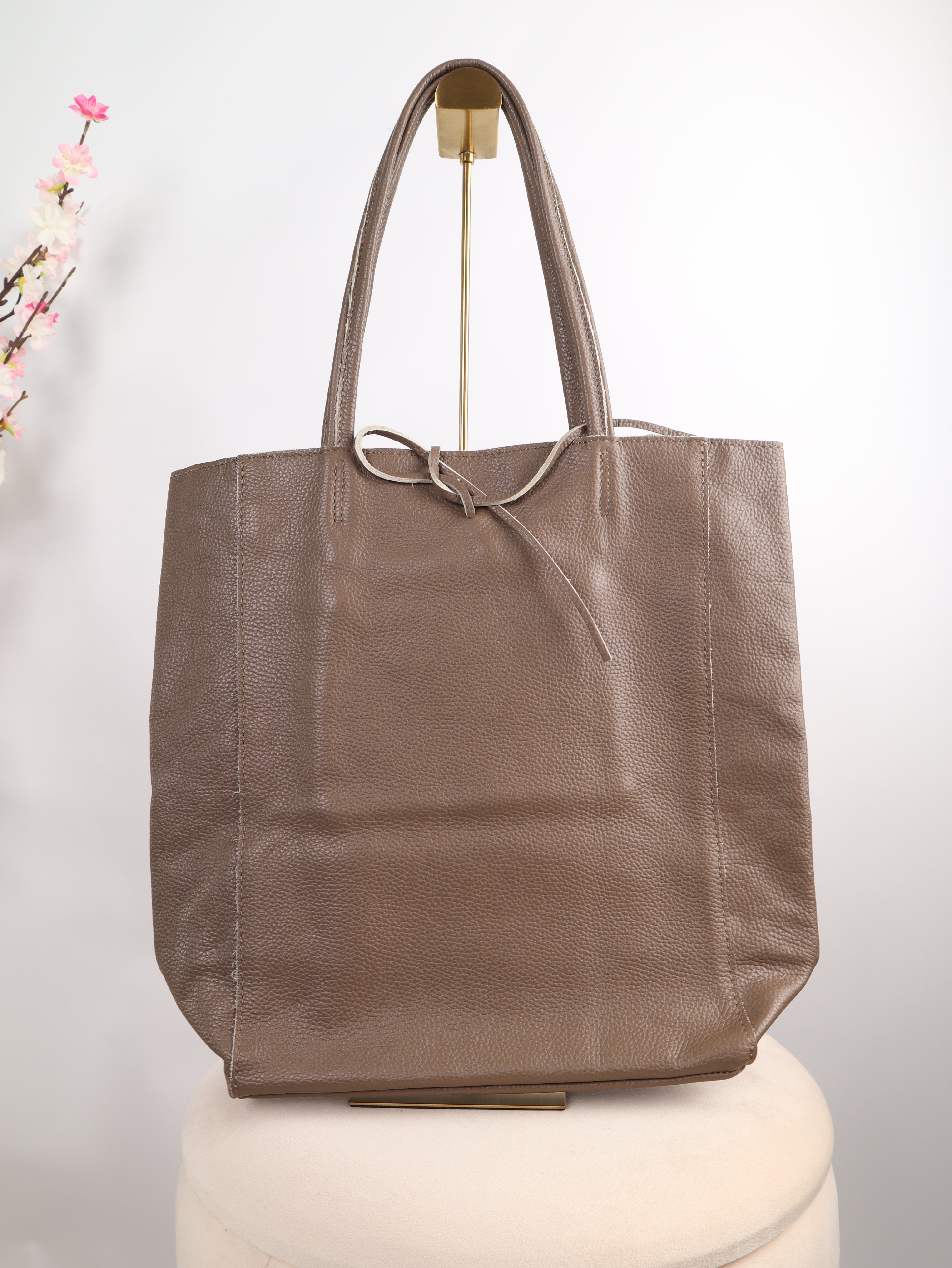Leder Shopper - Elena
