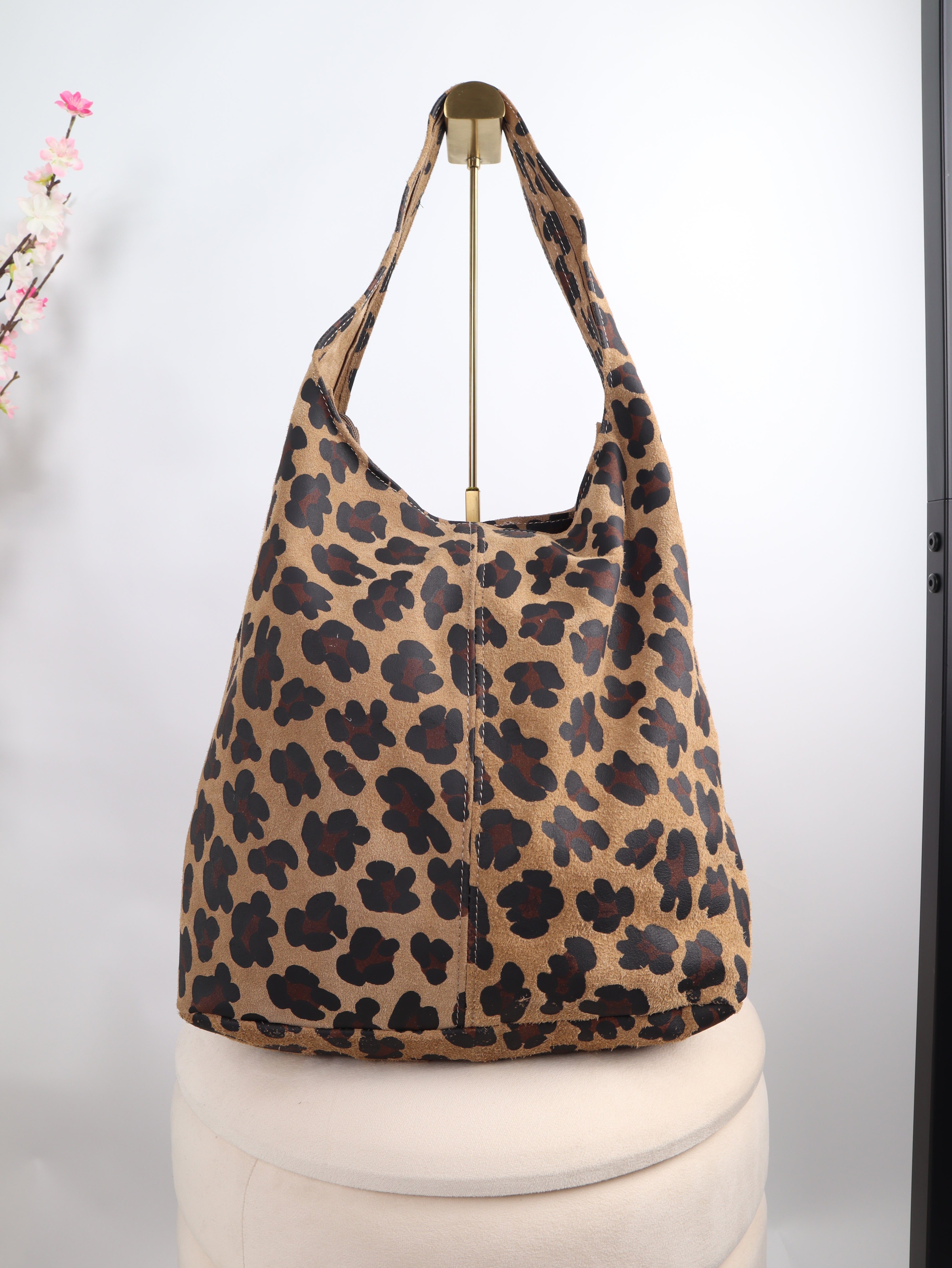 Veloursleder Shopper - Mia