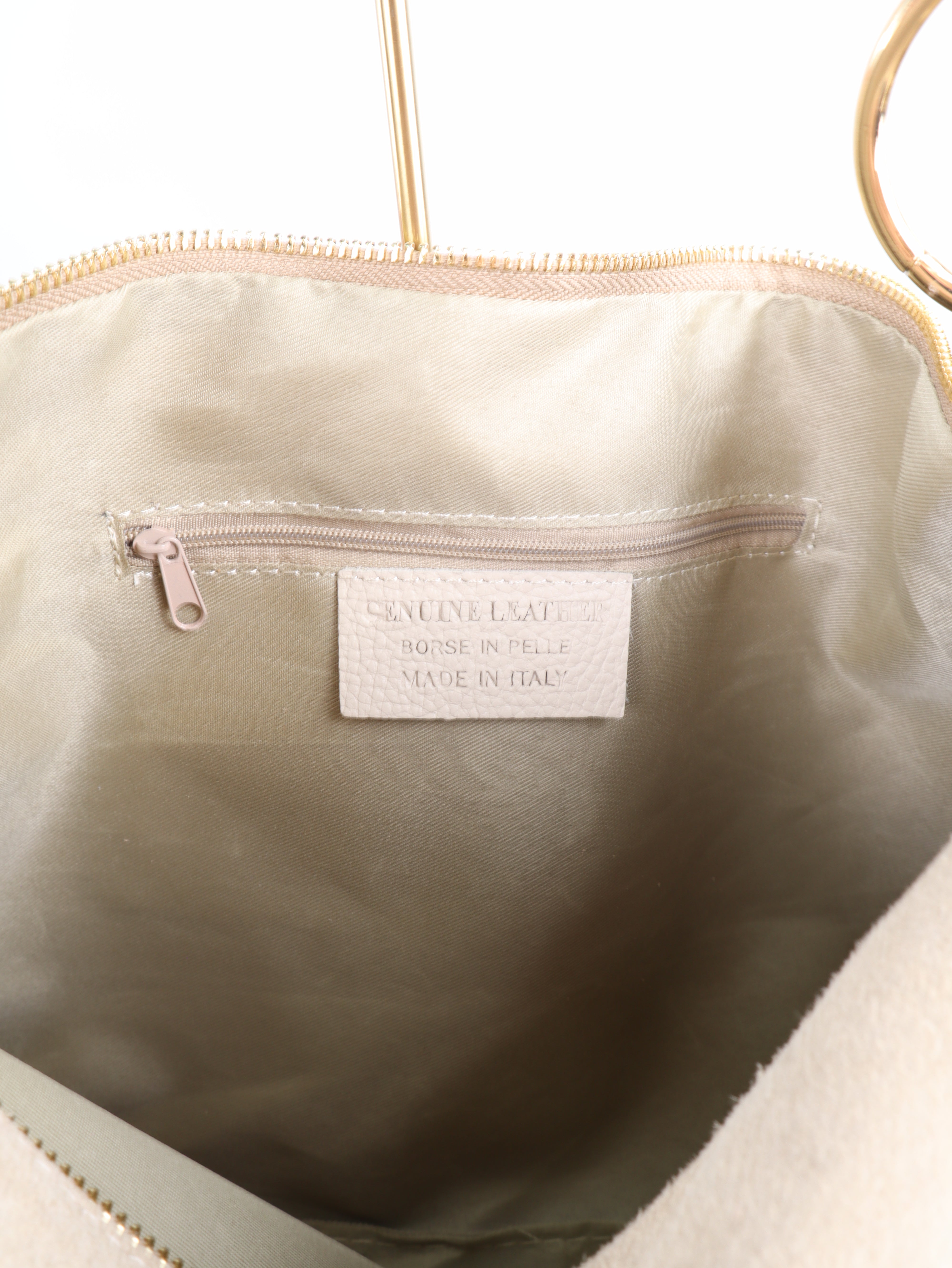 Veloursledertasche Sofia