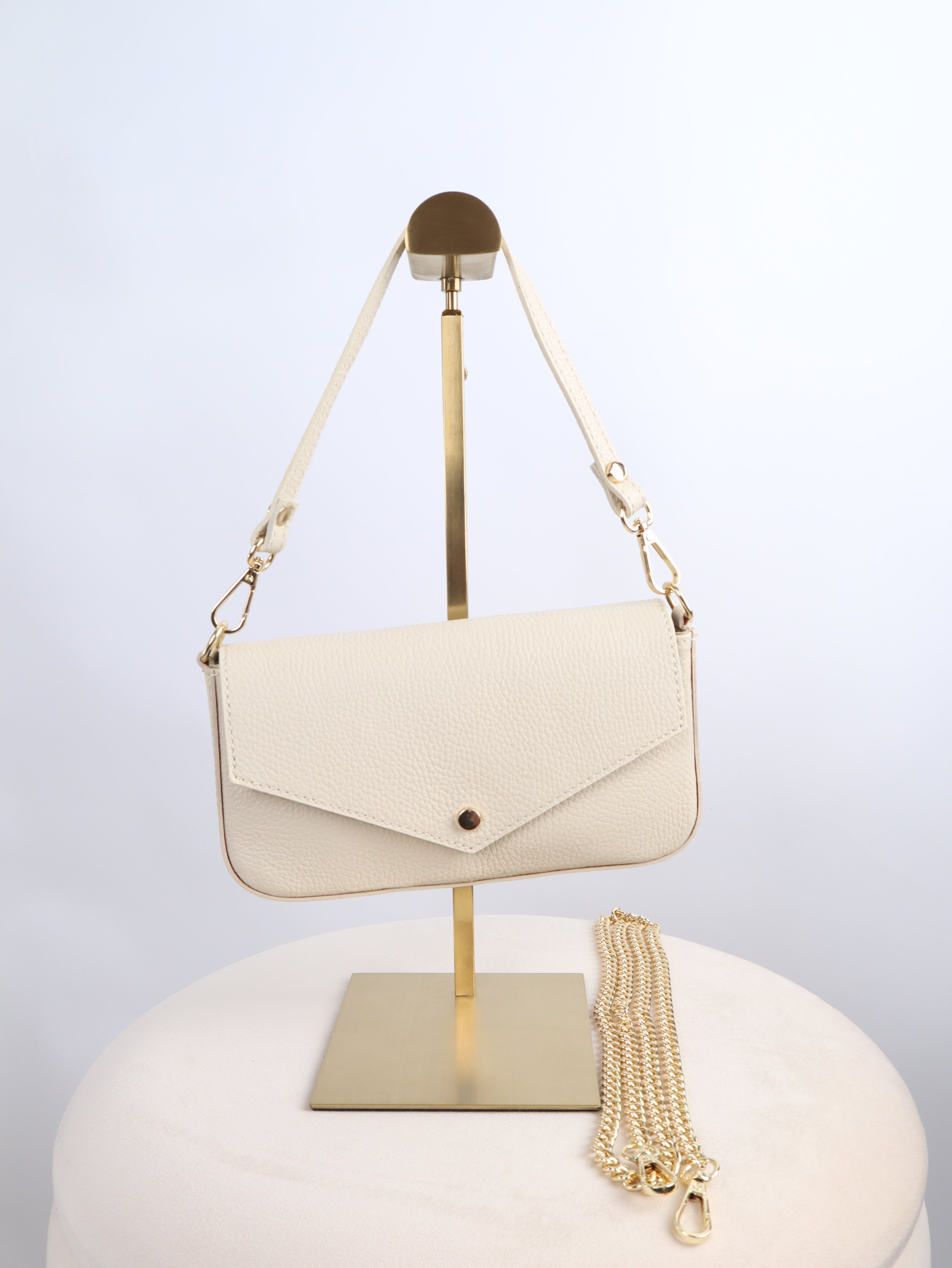 Leder Clutch - Chiara