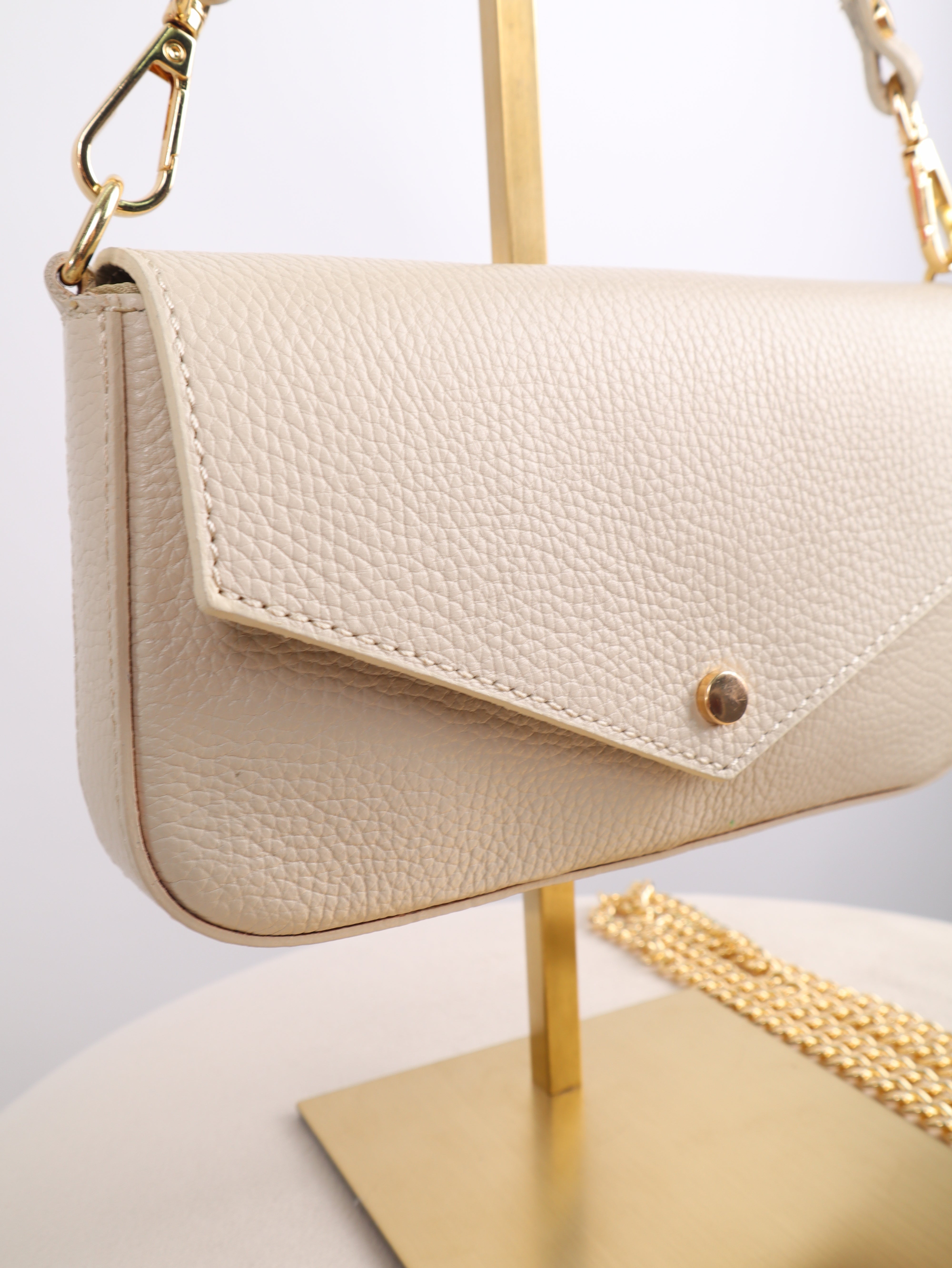 Leder Clutch - Chiara