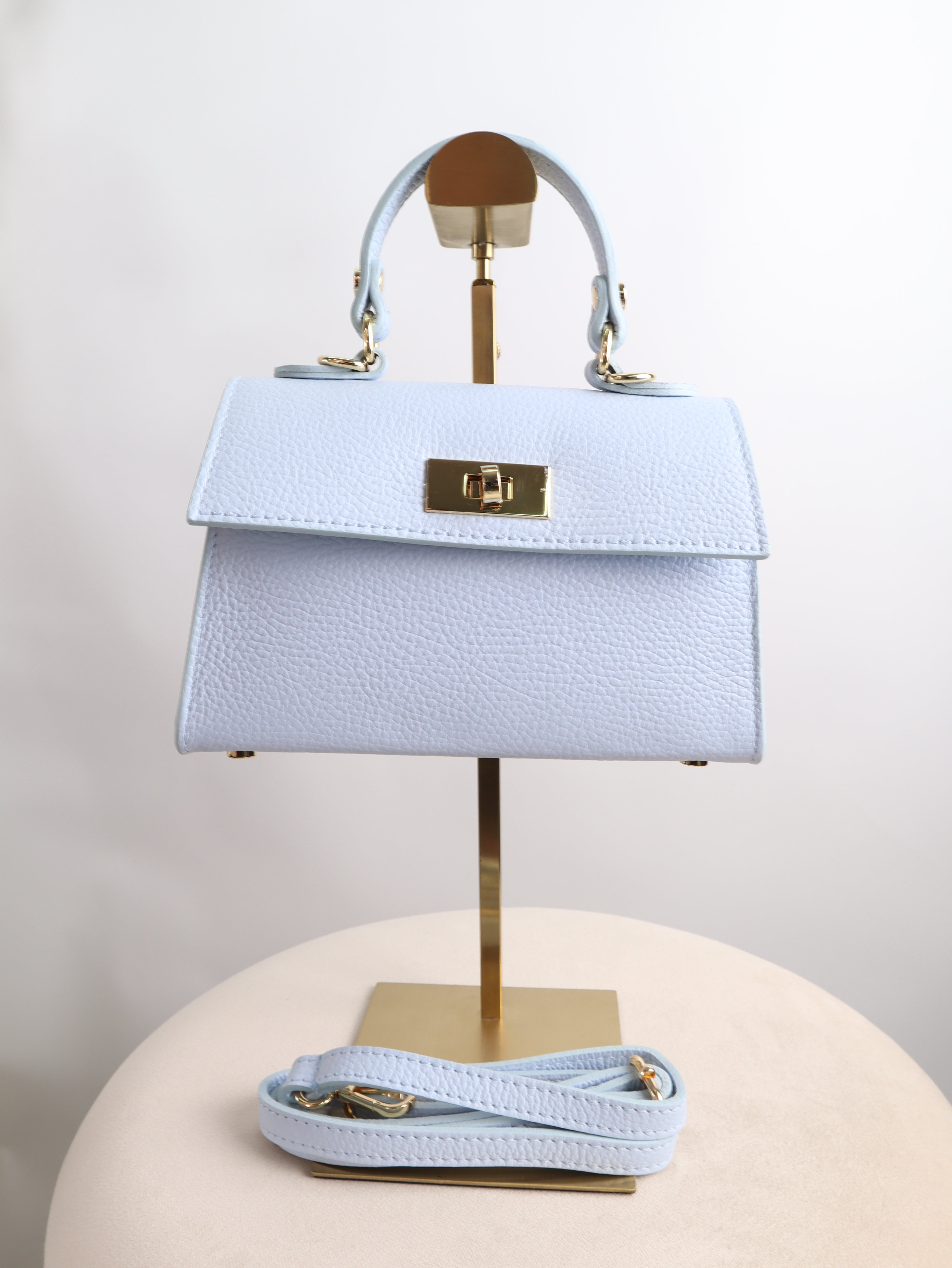 Leder Henkeltasche - Giulia