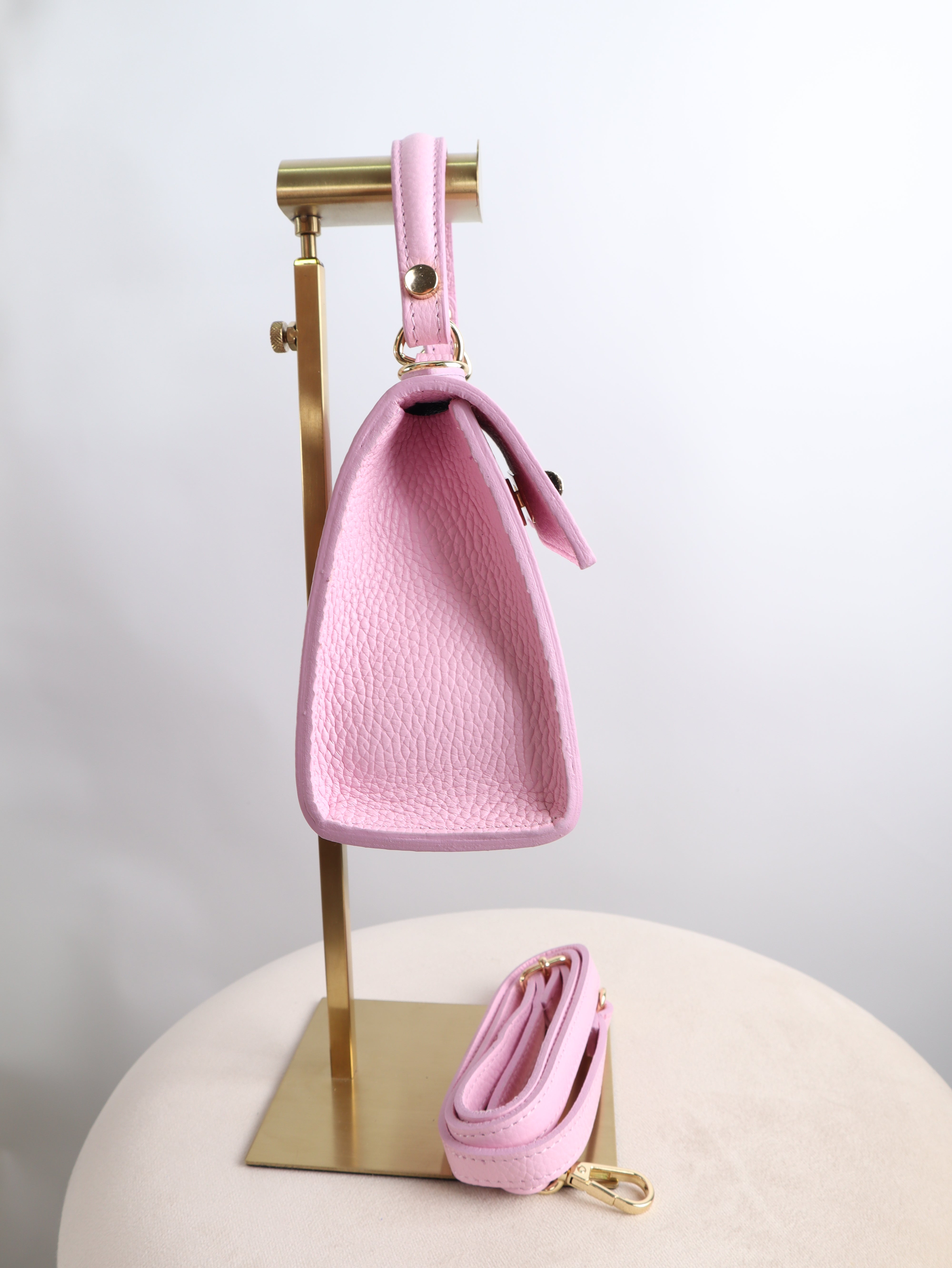 Leder Henkeltasche - Giulia