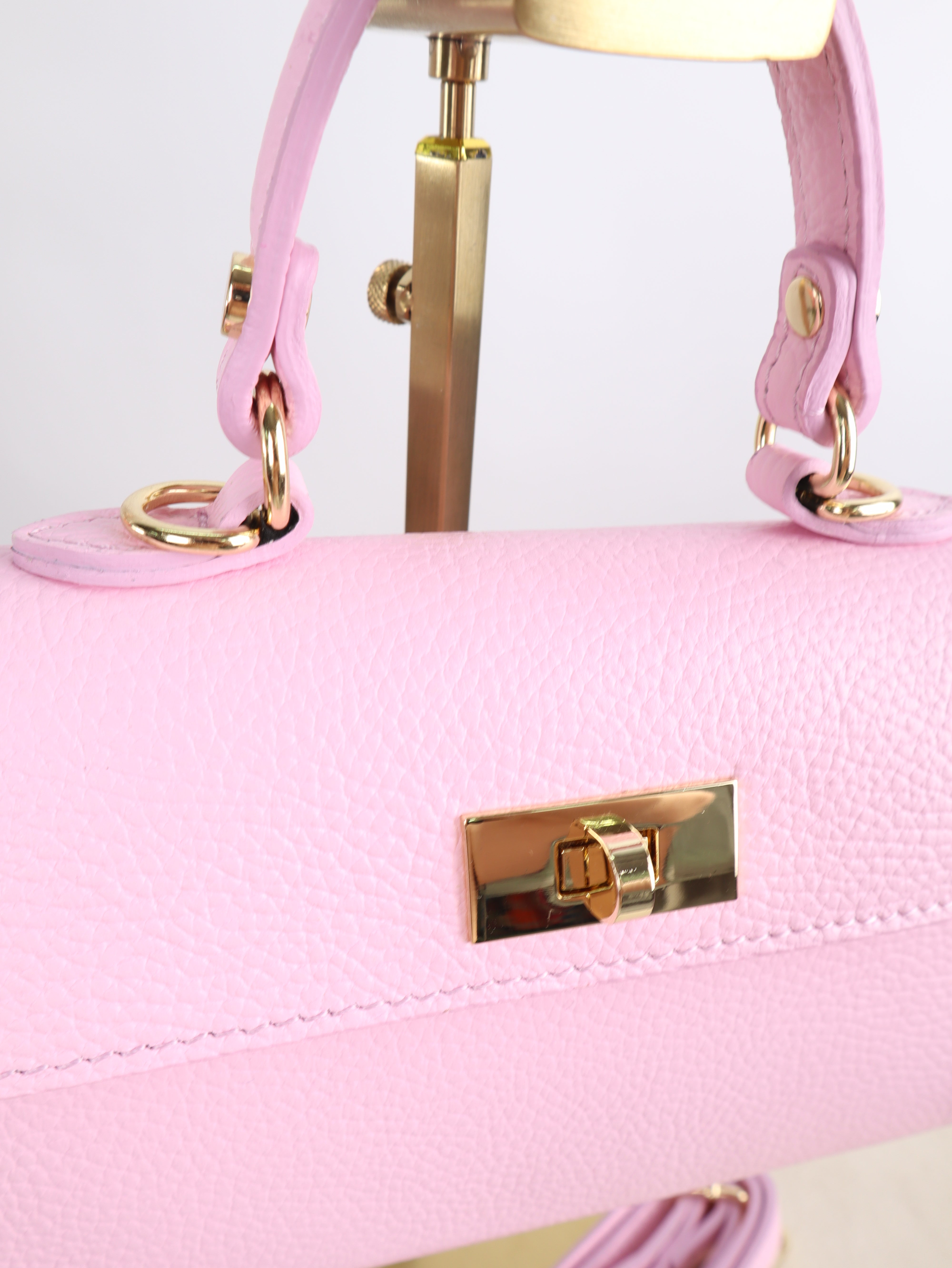 Leder Henkeltasche - Giulia