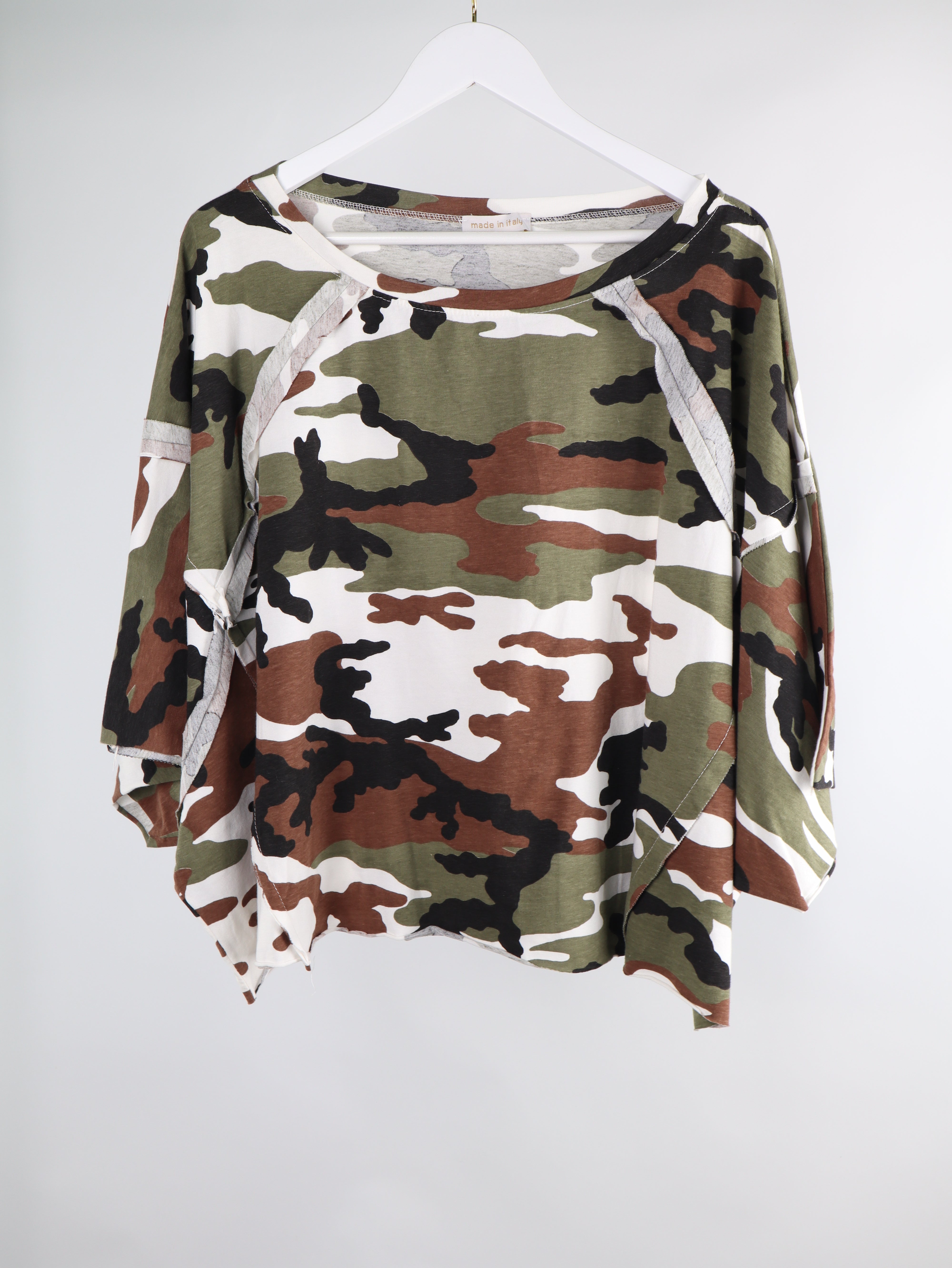 Oversize Shirt Camouflage
