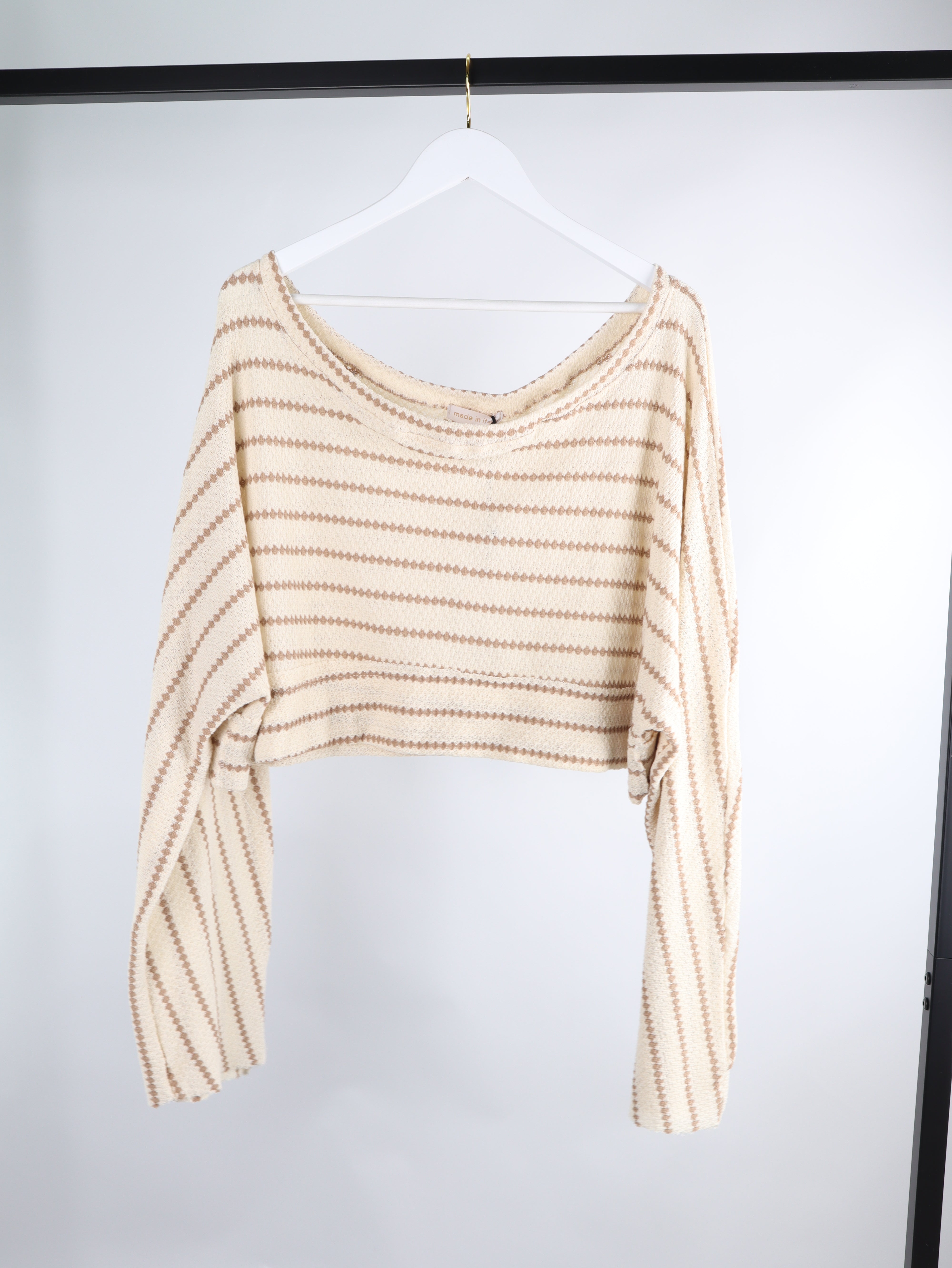Sommer Kurzpullover gestreift