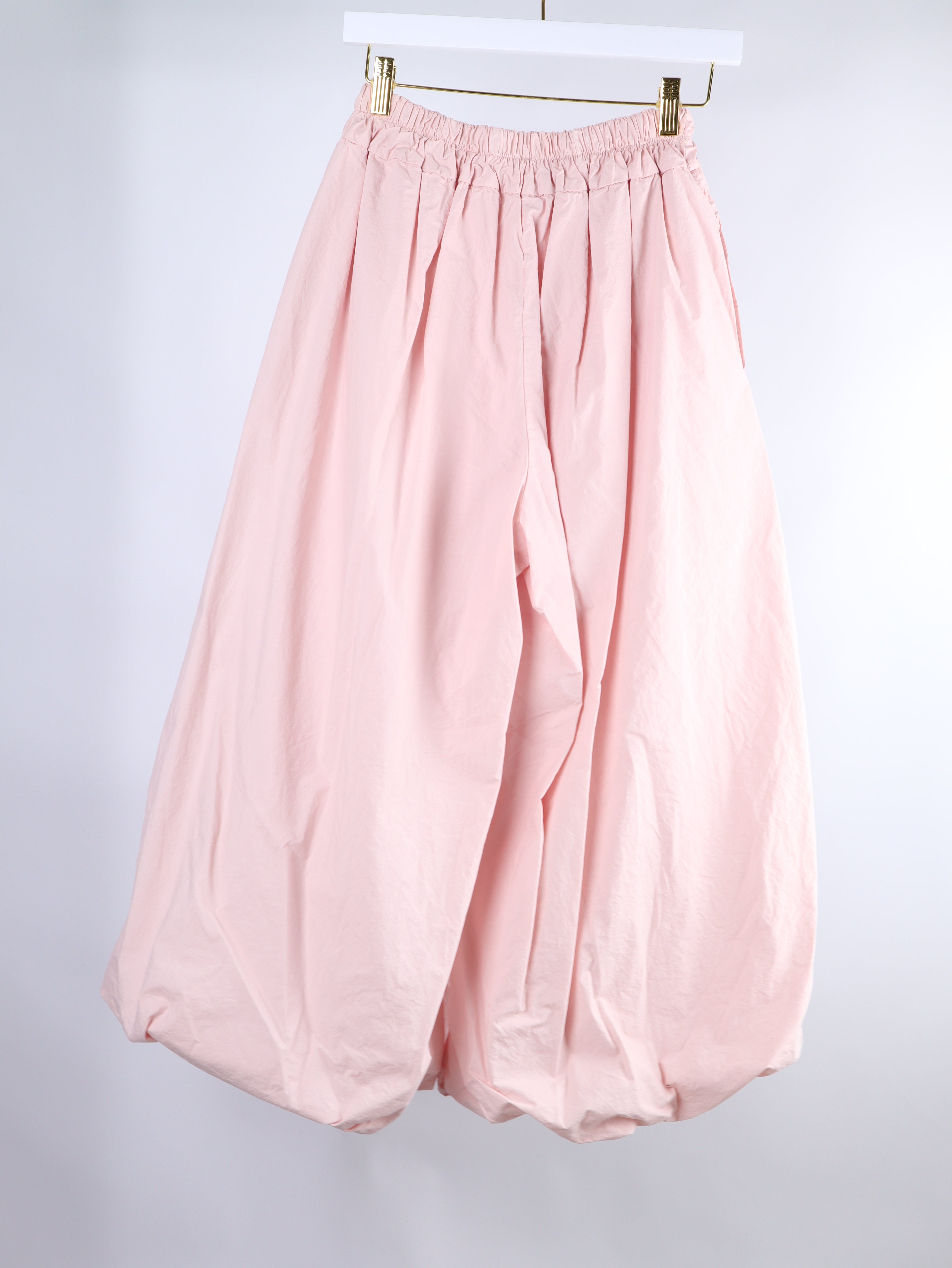 Baumwoll-Ballonhose mit Innenfutter