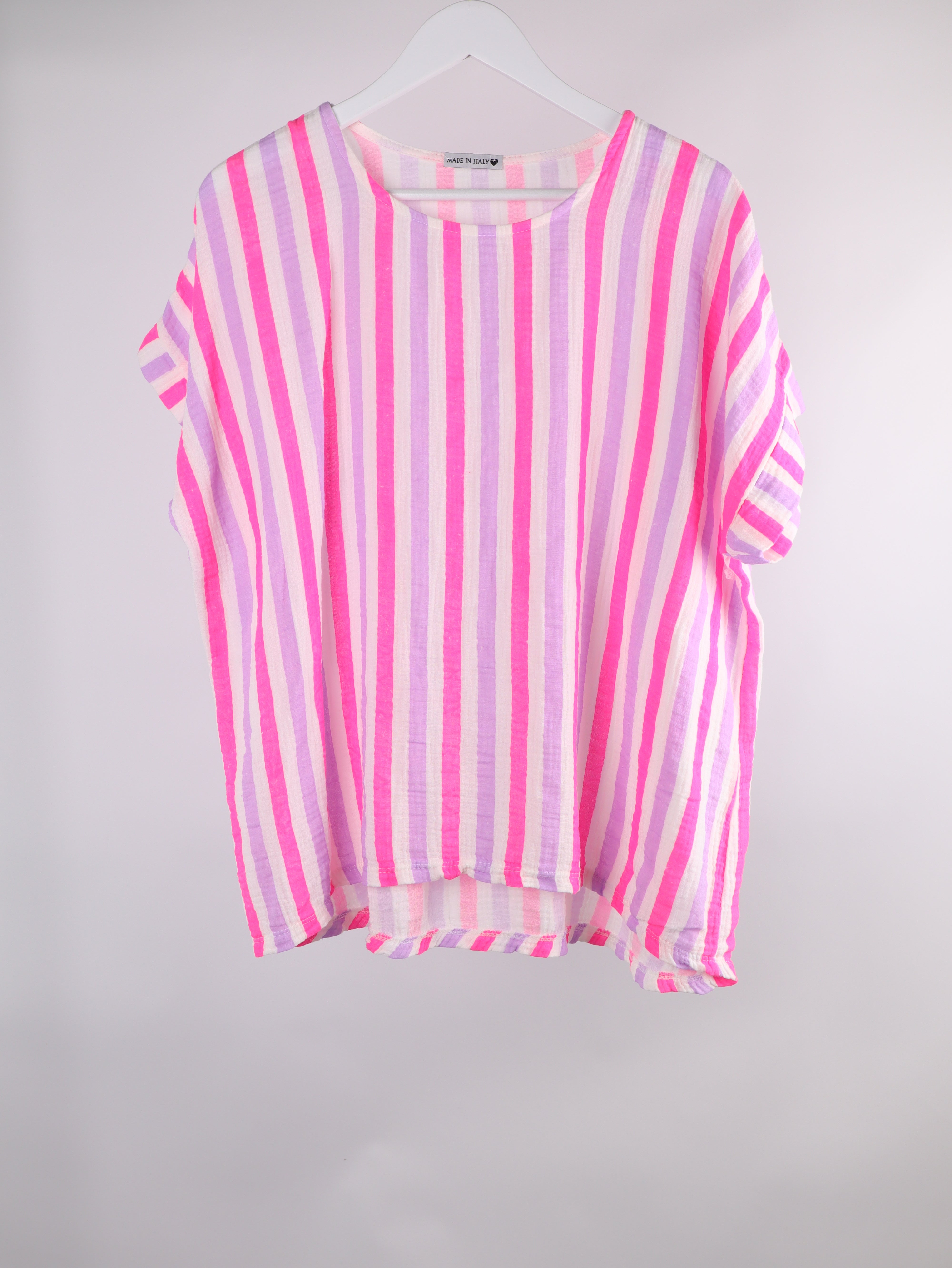 Streifen Musselin Shirt Solea