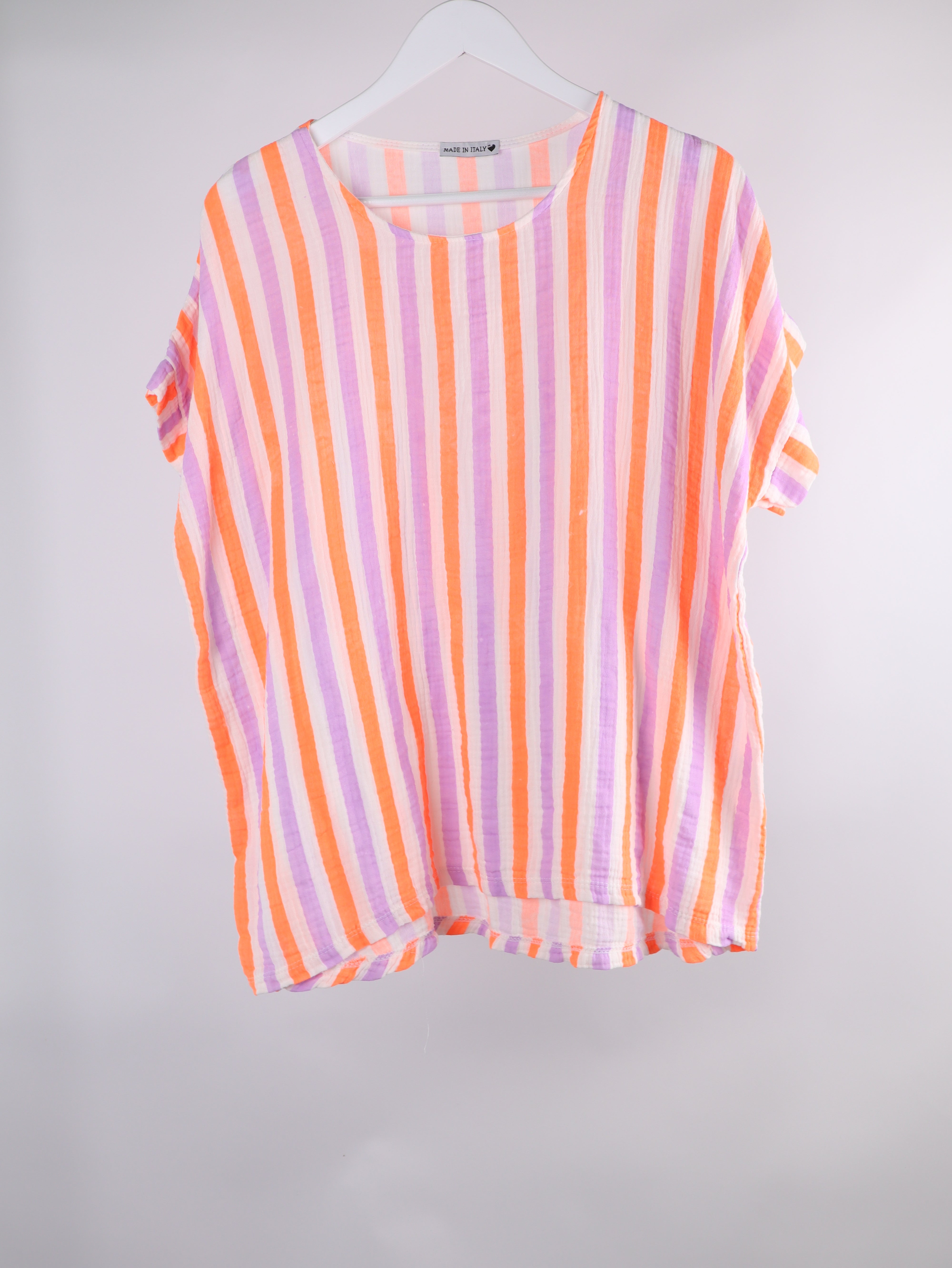 Streifen Musselin Shirt Solea