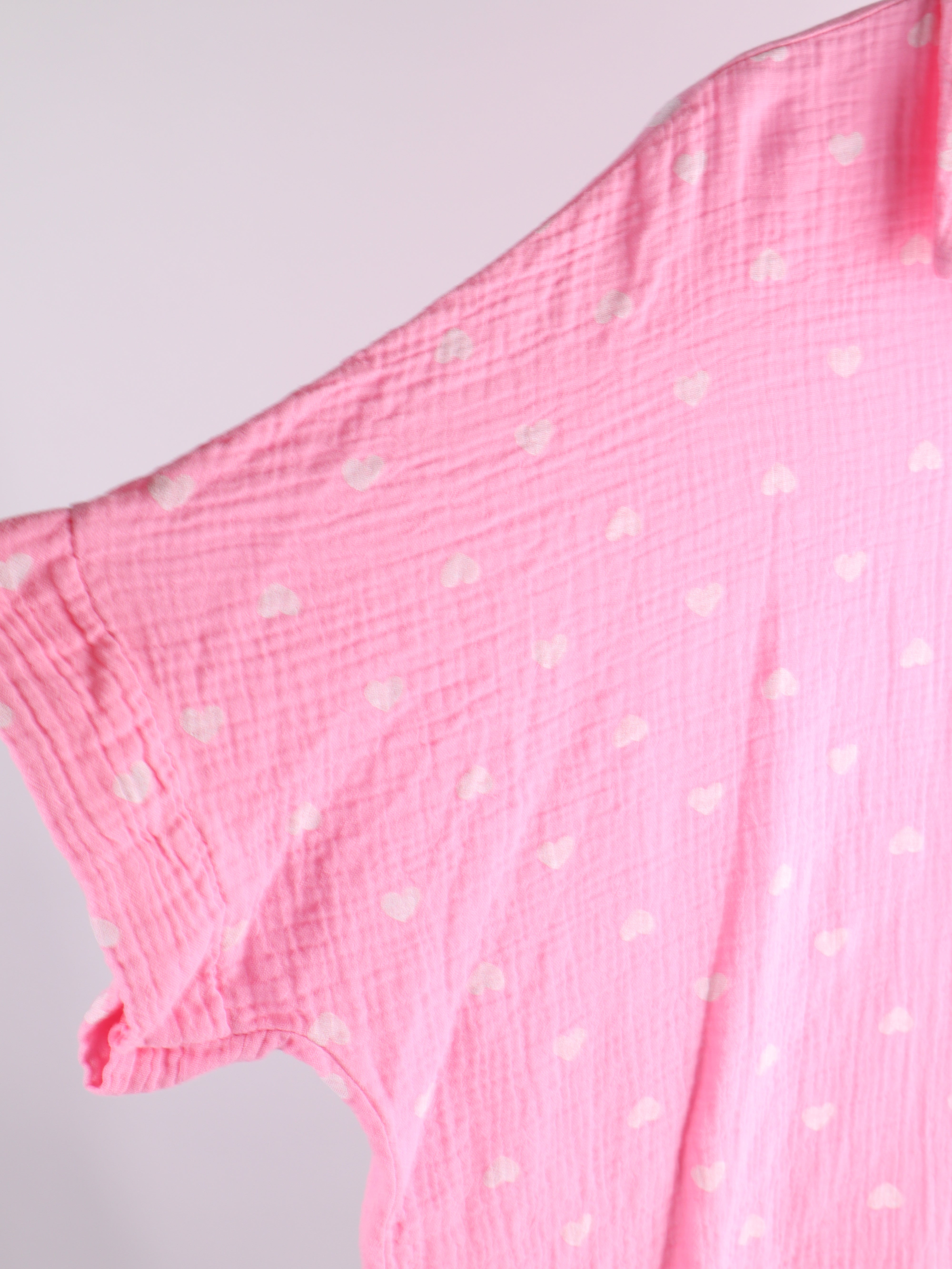 Musselin Bluse HEART