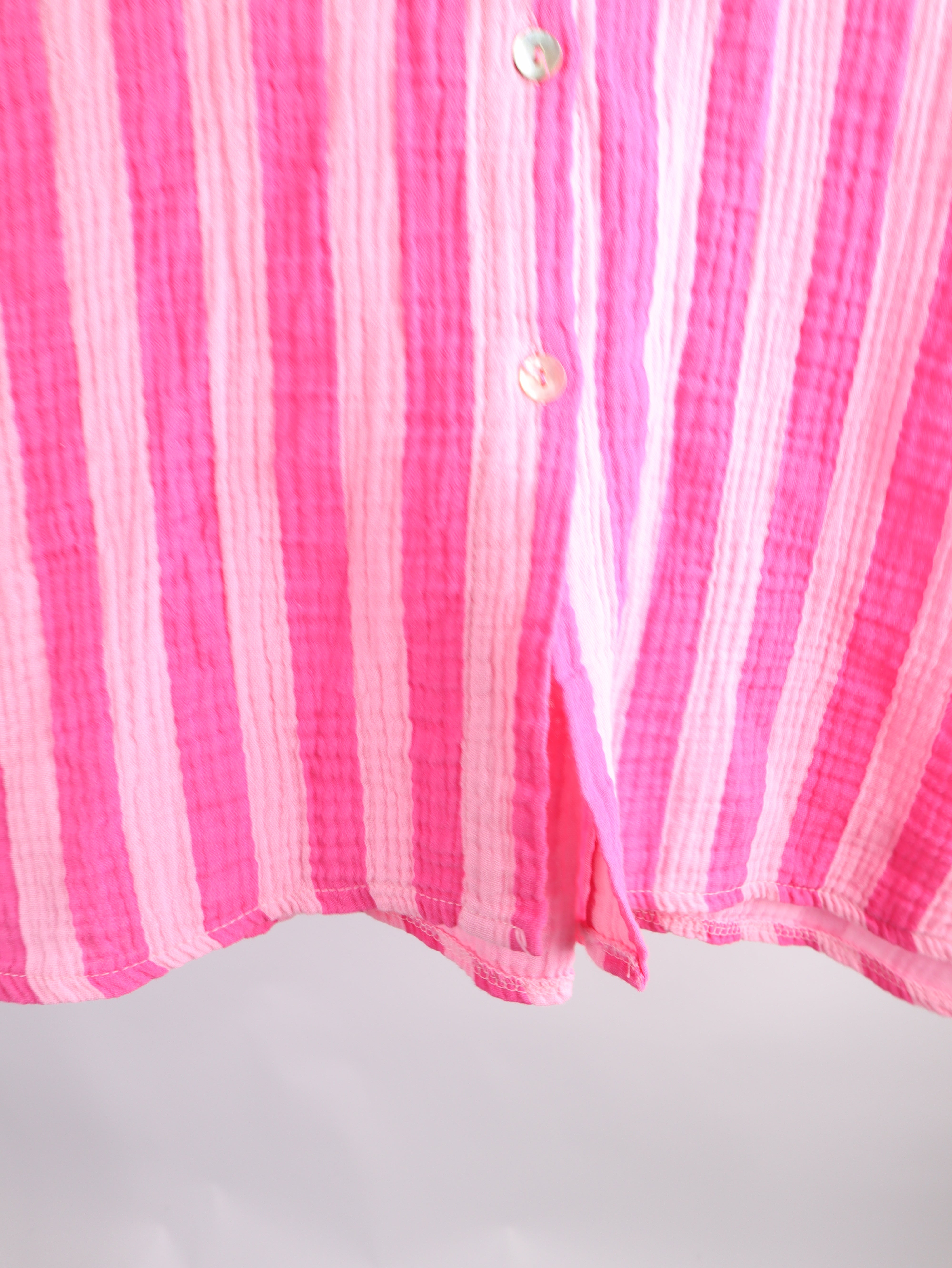 Musselin Bluse NEON STRIPES