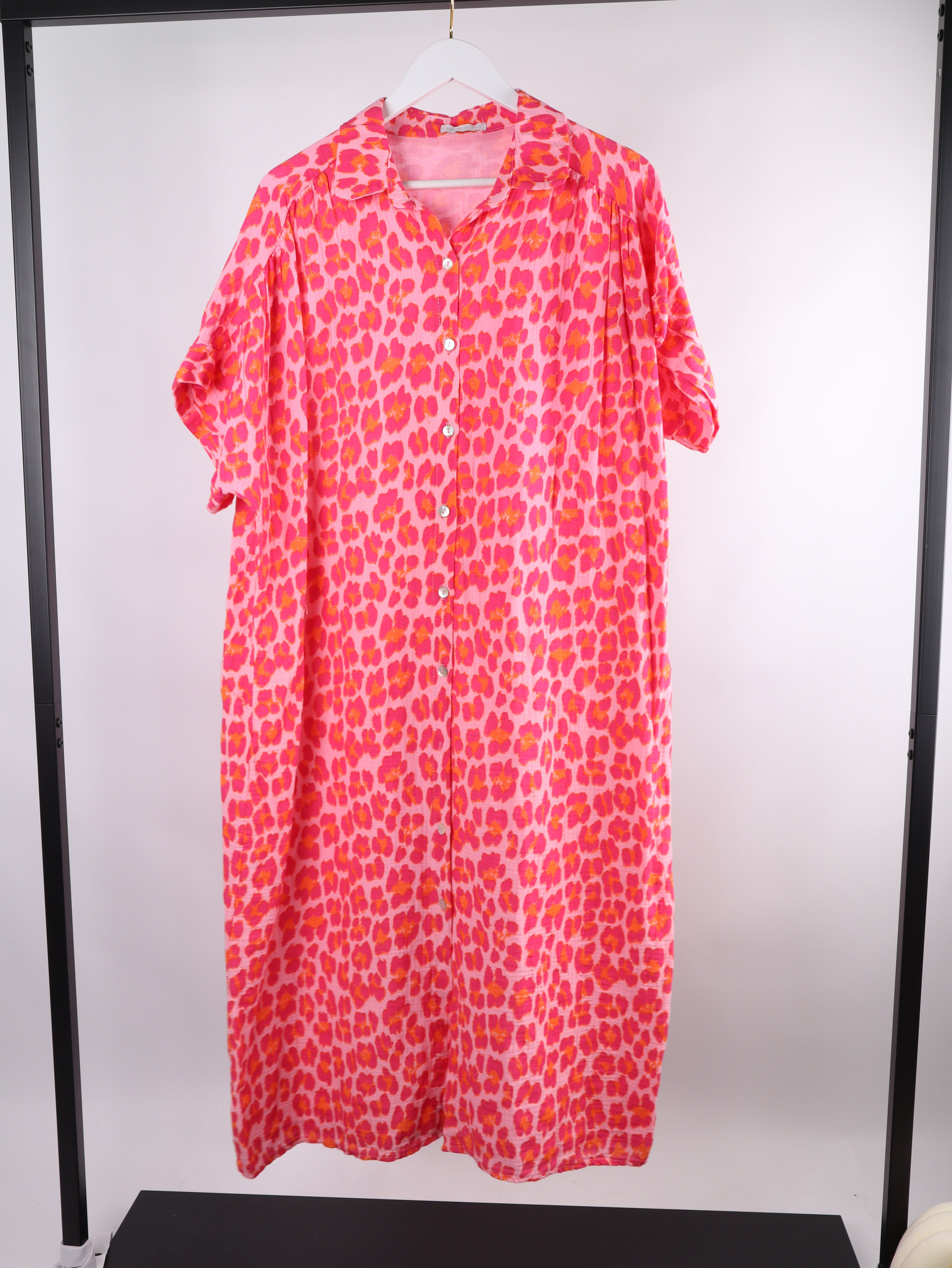Musselin Blusenkleid LEO LOVER