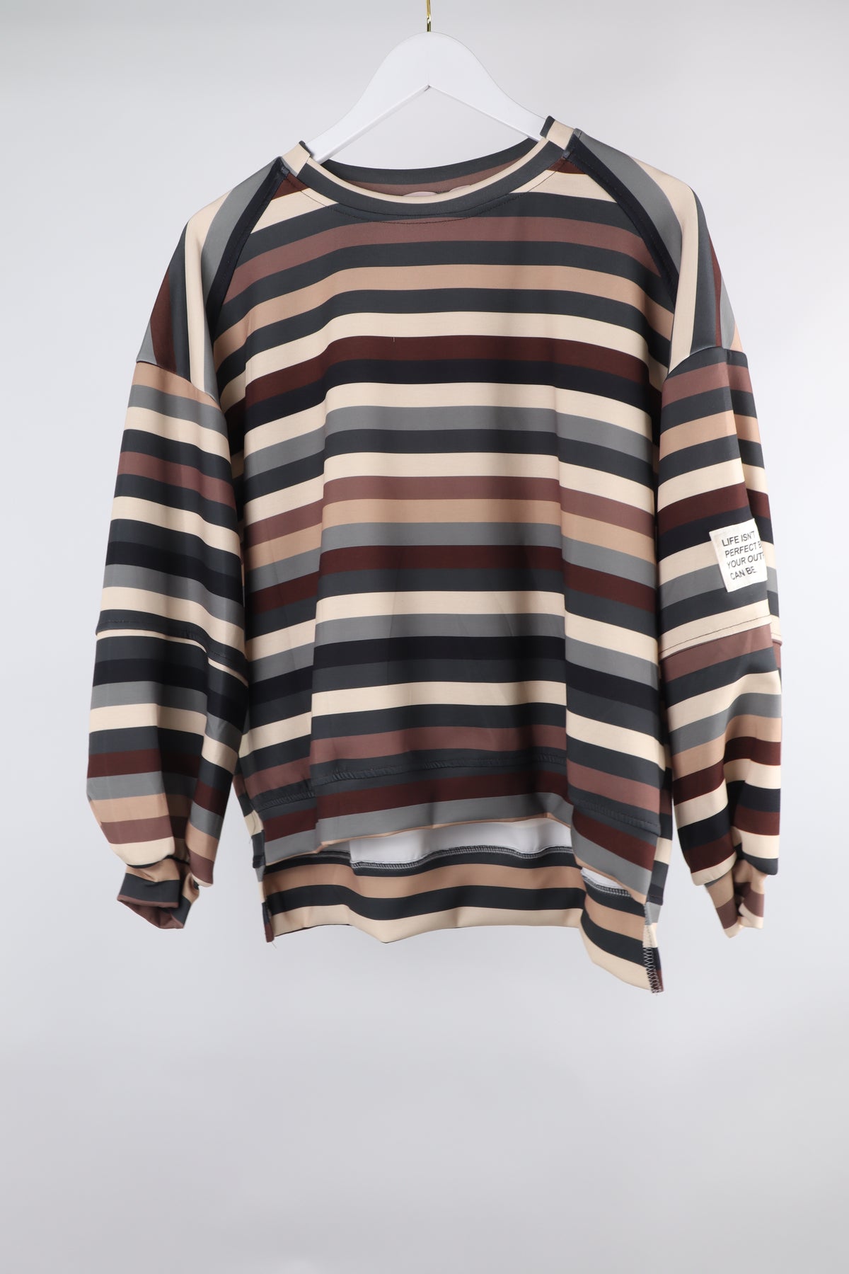 Butterstoff Sweater STRIPE STATEMENT