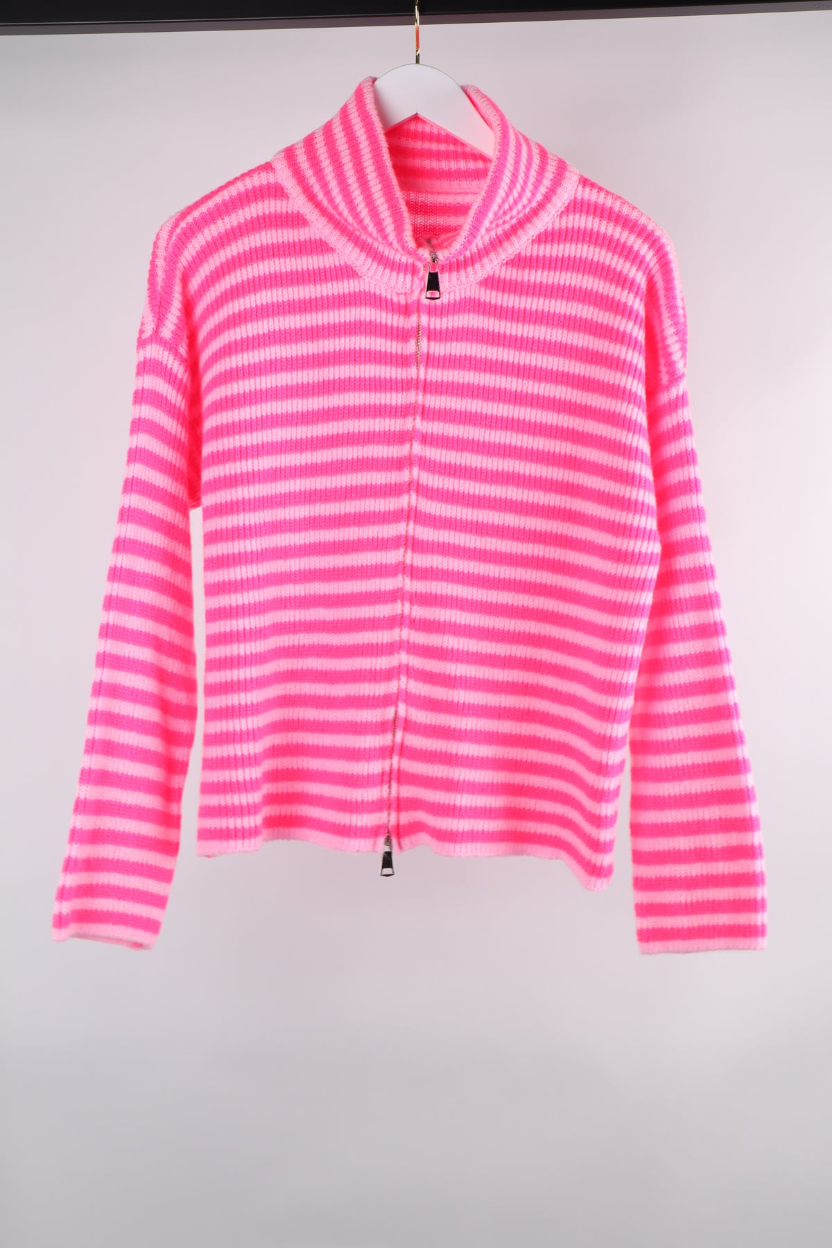 Zipper Strickjacke AURORA