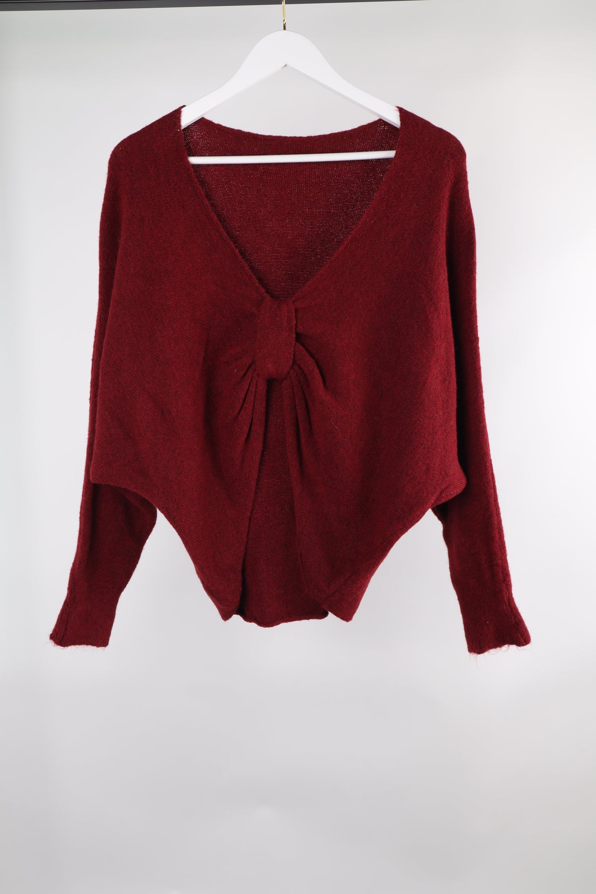 Strickpullover DRAPED KNOT