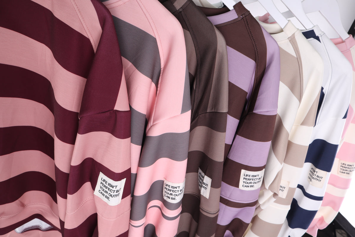 Butterstoff Sweatshirt EASY LINES