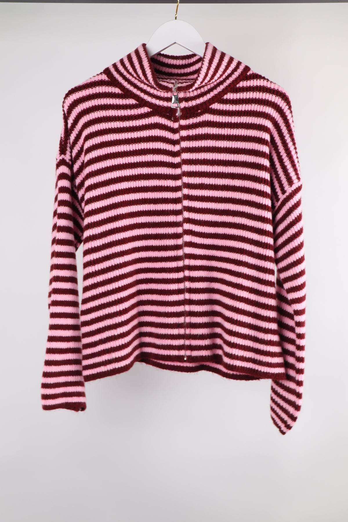 Zipper Strickjacke AURORA
